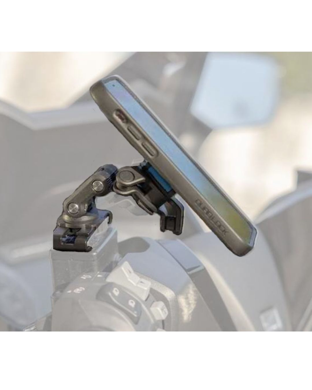 Quad Lock Fren Rezervuarı Bağlantılı (Break Reservior Mount) Titreşim Önleyicili Telefon Tutucu