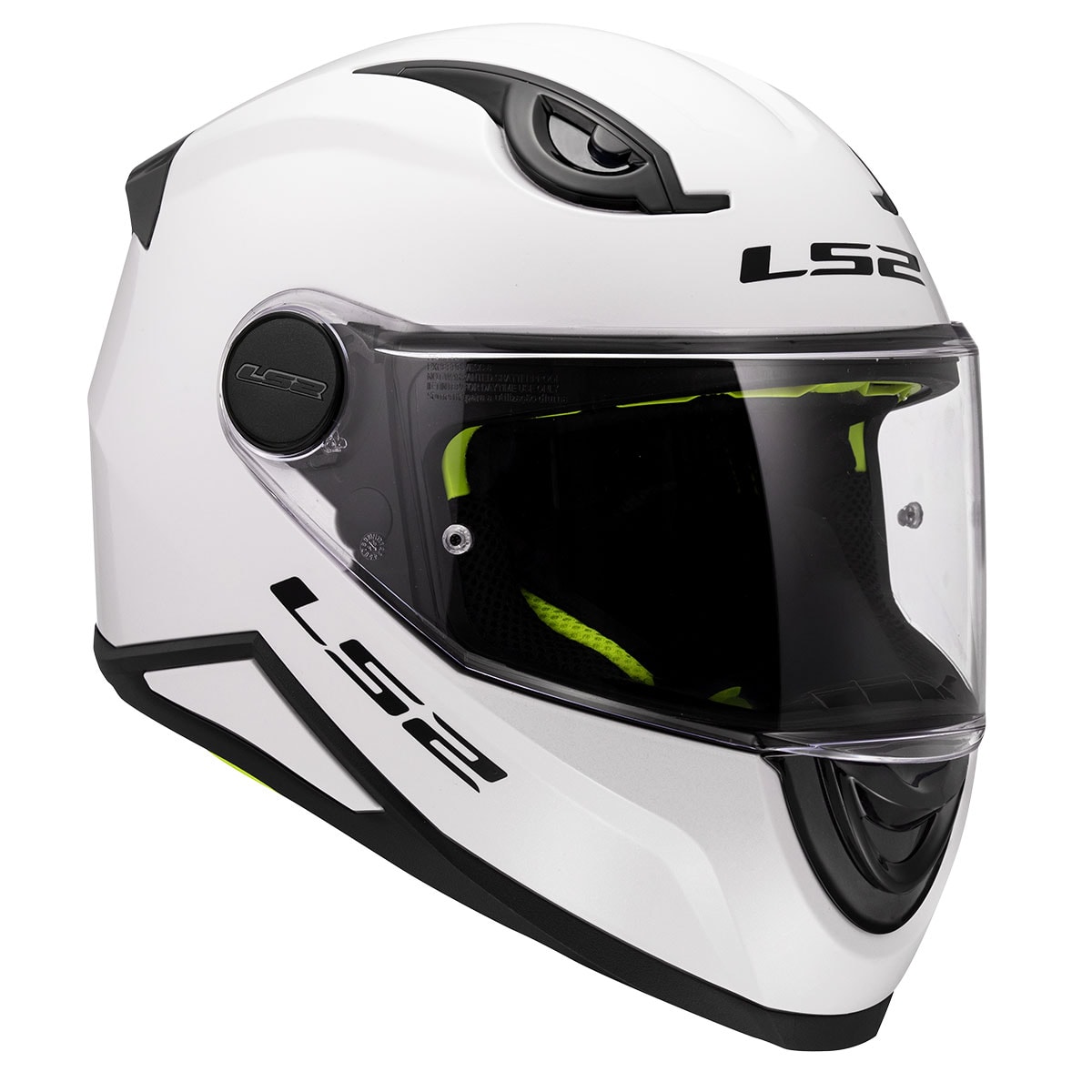 Ls2 Kid Beyaz Fullface Çocuk Motosiklet Kaskı