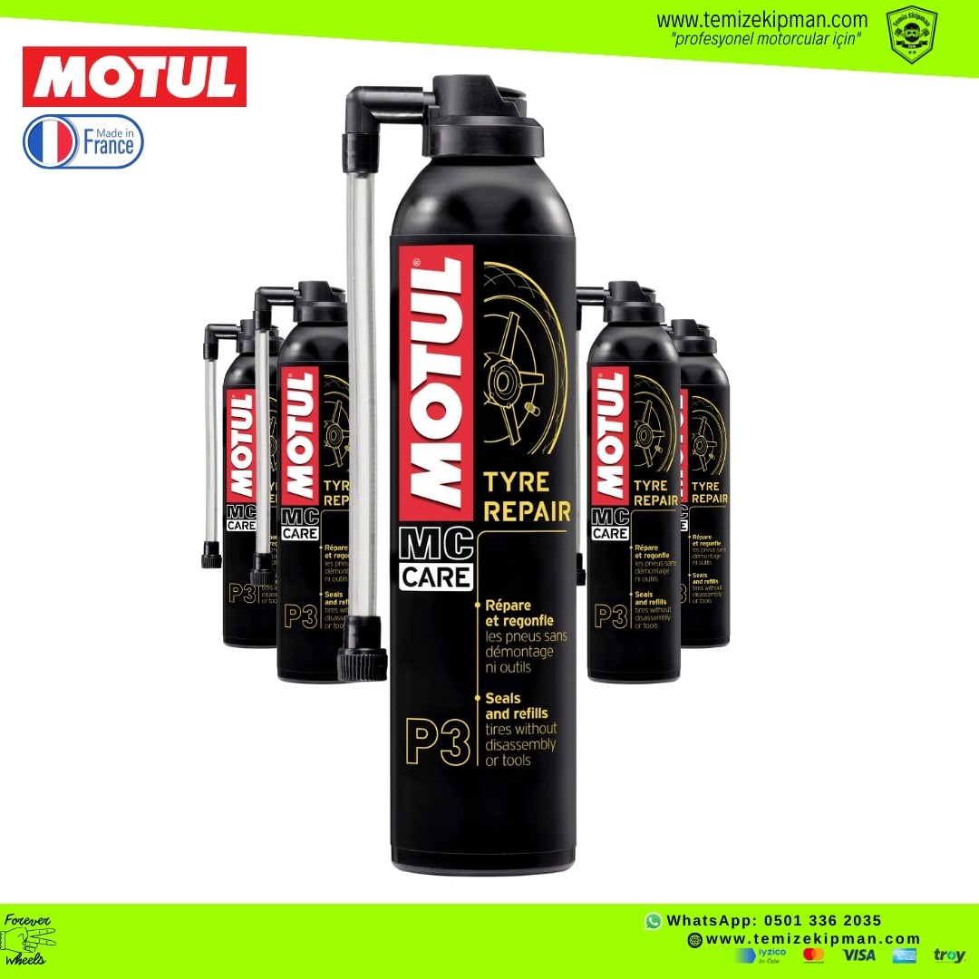 MOTUL P3 LASTİK TAMİR SPREYİ TYRE REPAIR