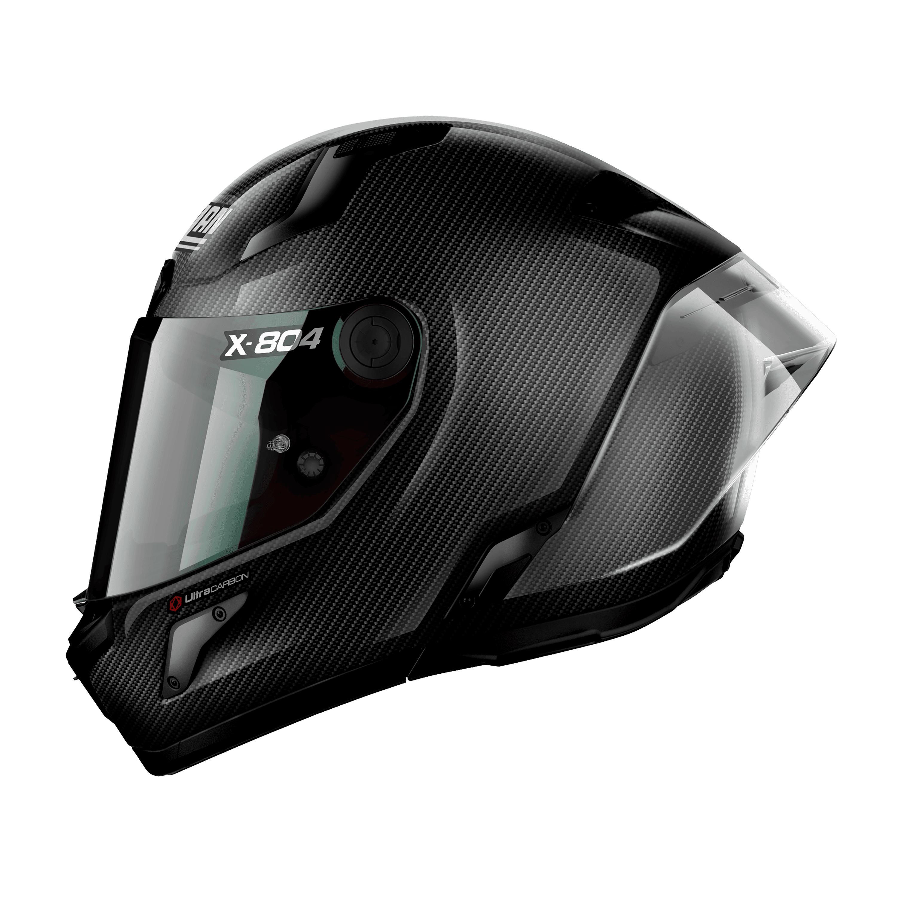 NOLAN X-804 RS MAT ULTRA CARBON FULLFACE MOTOSİKLET KASKI + SİYAH VİZÖR + PINLOCK