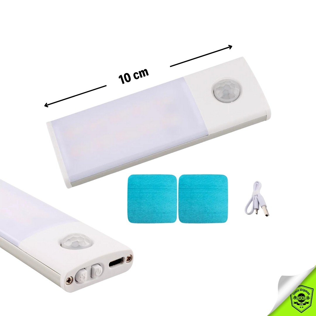 SENSÖRLÜ ŞARJLI MİNİ LED LAMBA 10 CM