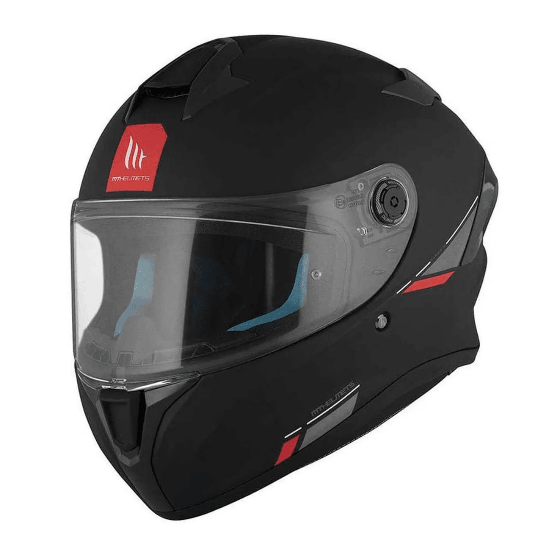 MT HELMETS TARGO S SOLID MAT SİYAH FULLFACE MOTOSİKLET KASKI