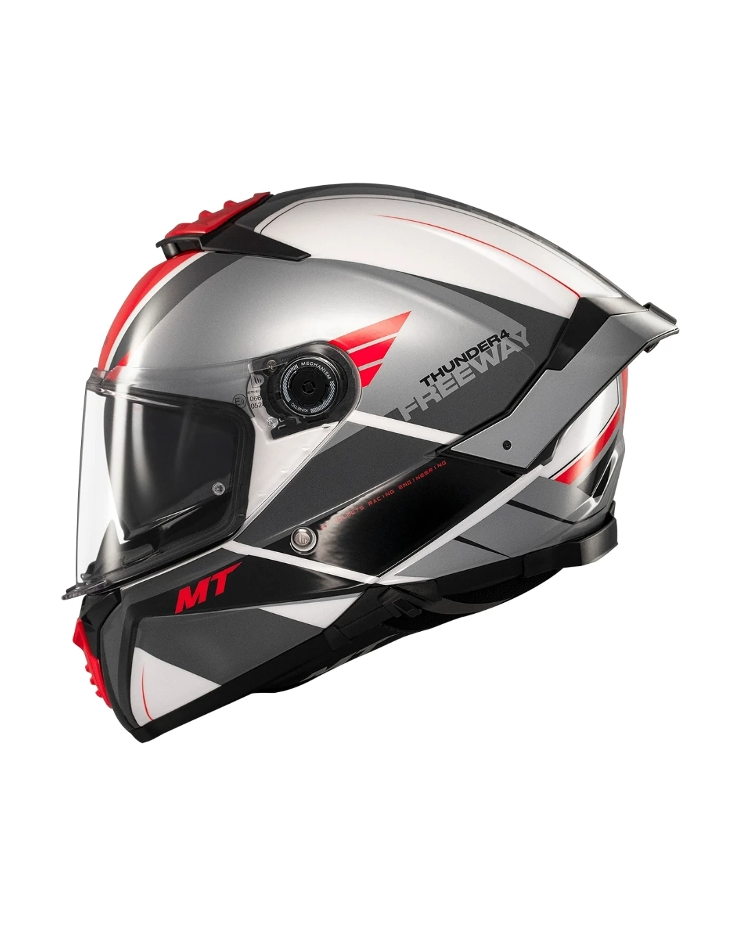Mt Helmets Thunder 4 Sv Freeway A5 Parlak Mavi Fullface Motosiklet Kaskı