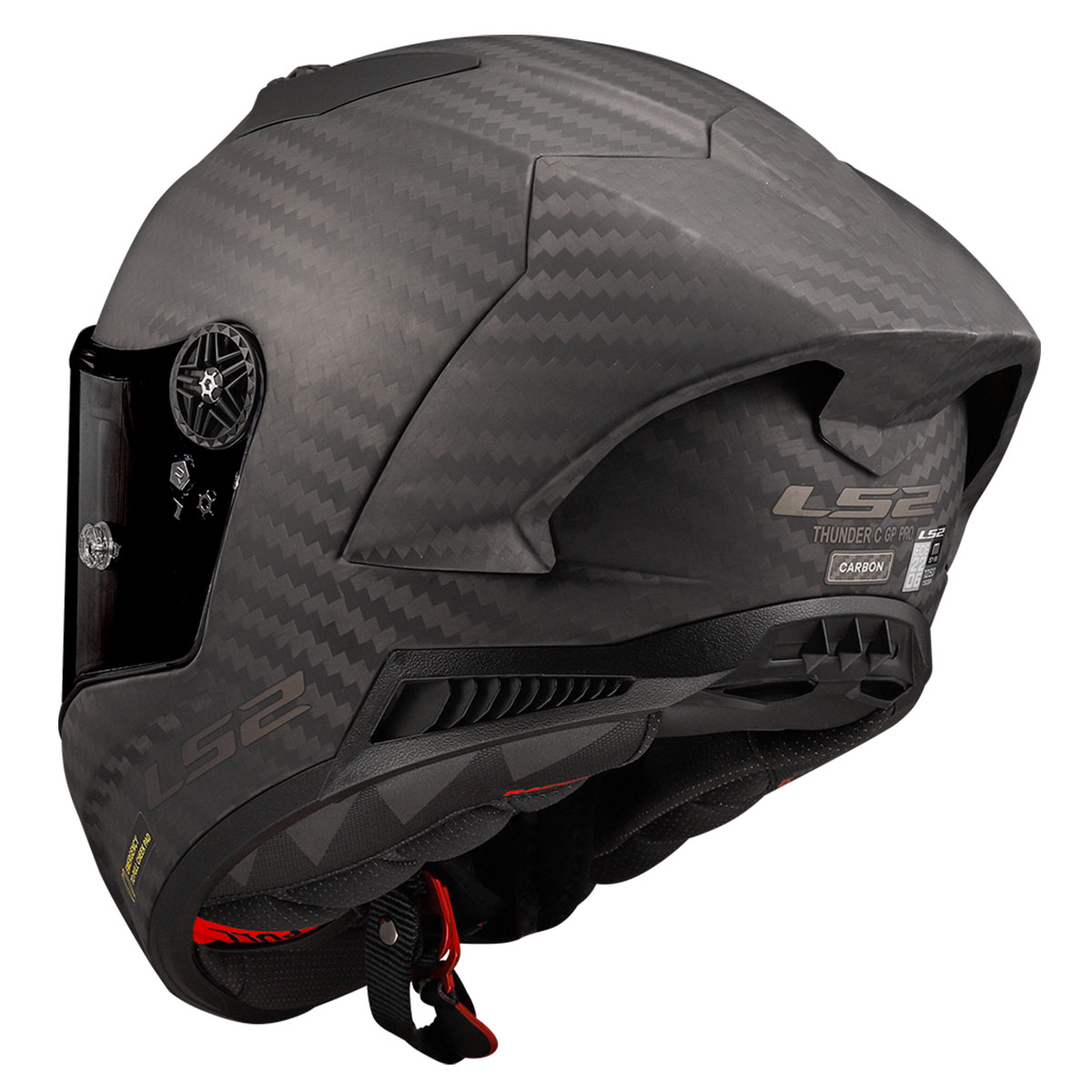 Ls2 Thunder Karbon Gp Aero Mat Siyah Fullface Motosiklet Kaskı