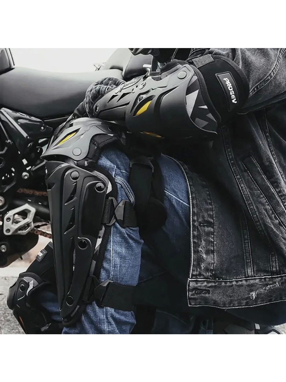 Prosev CE-1201 Motosiklet Diz Koruma