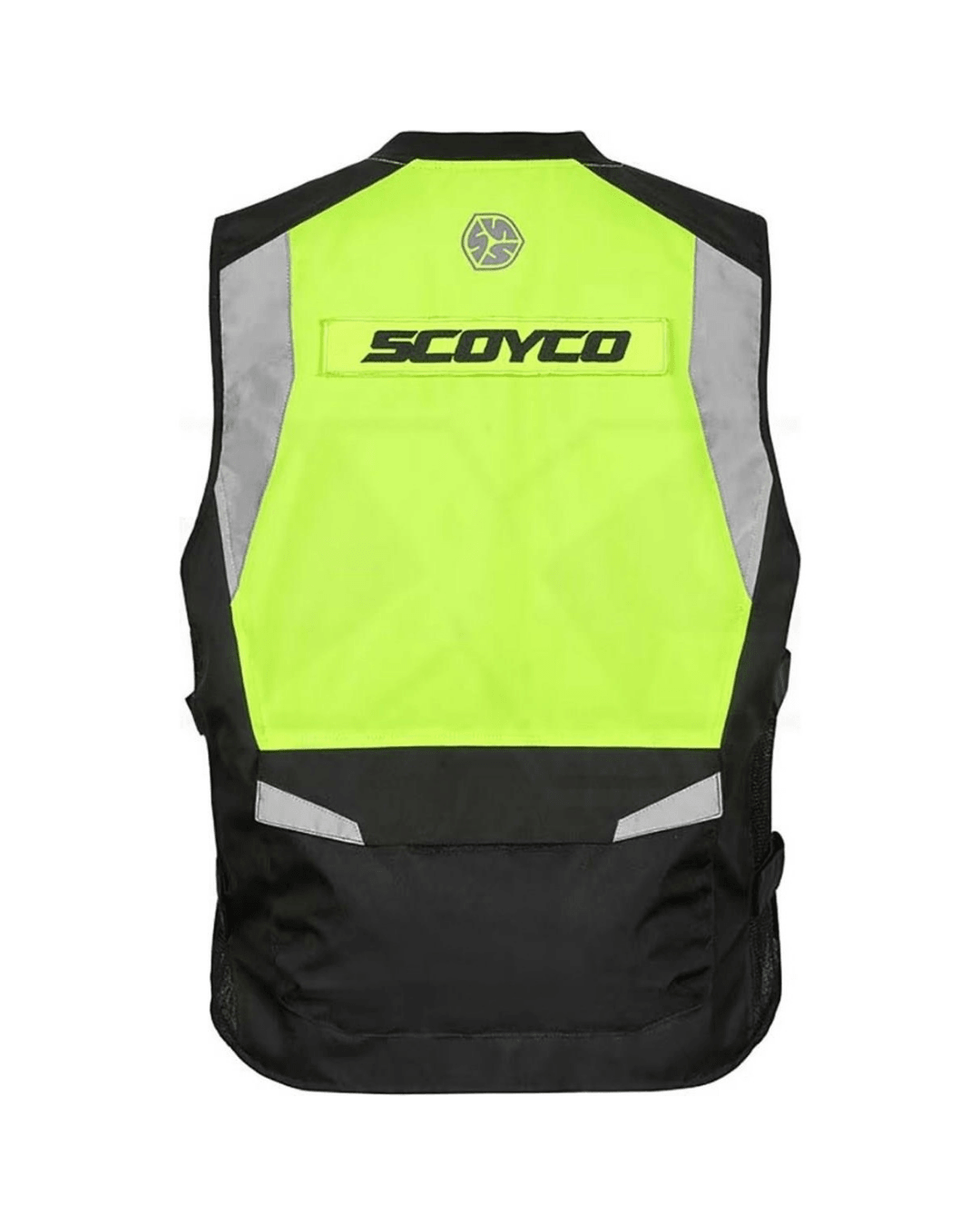 Scoyco Jk116 Neon Sarı/Siyah Reflektörlü Motosiklet Yeleği