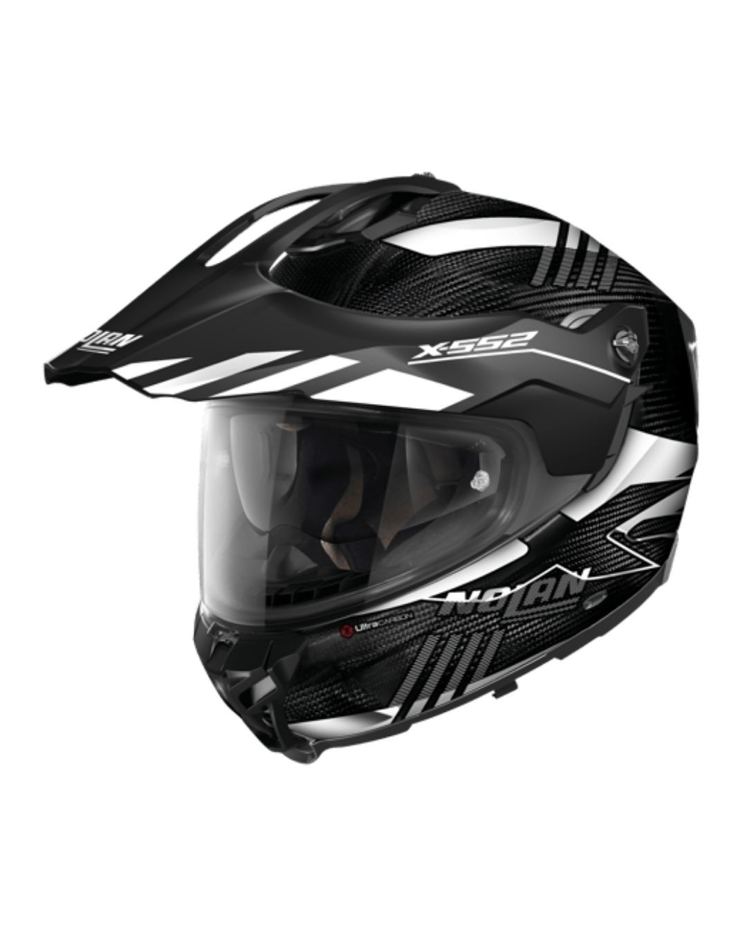 Nolan X-552 Ultra Carbon Wingsuit 025 Terekli Fullface Motosiklet Kaskı + Pinlock