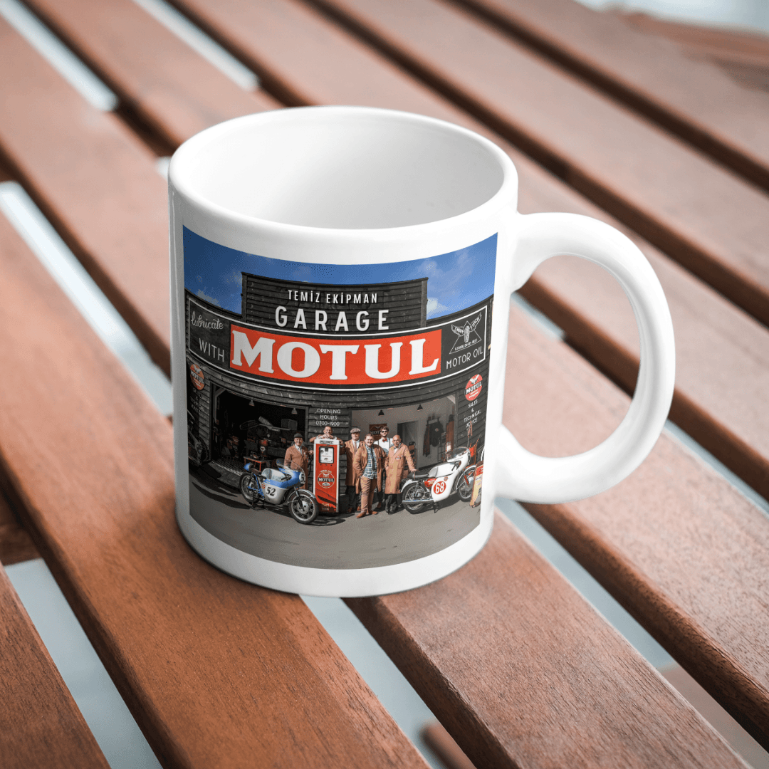 MOTUL GARAGE TASARIM KUPA BARDAK 