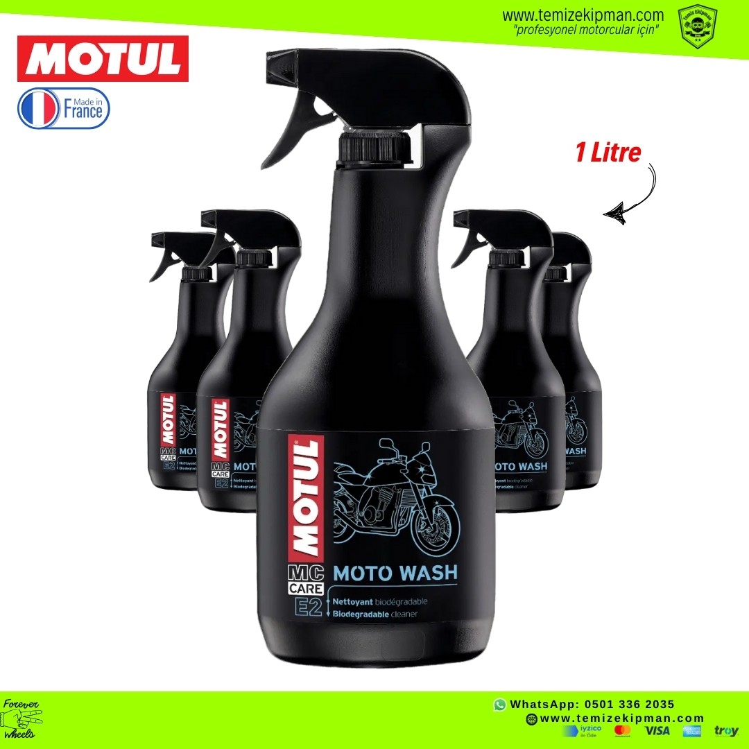 MOTUL E2 MOTO WASH - MOTOR TEMİZLEME KORUMA SPREYİ