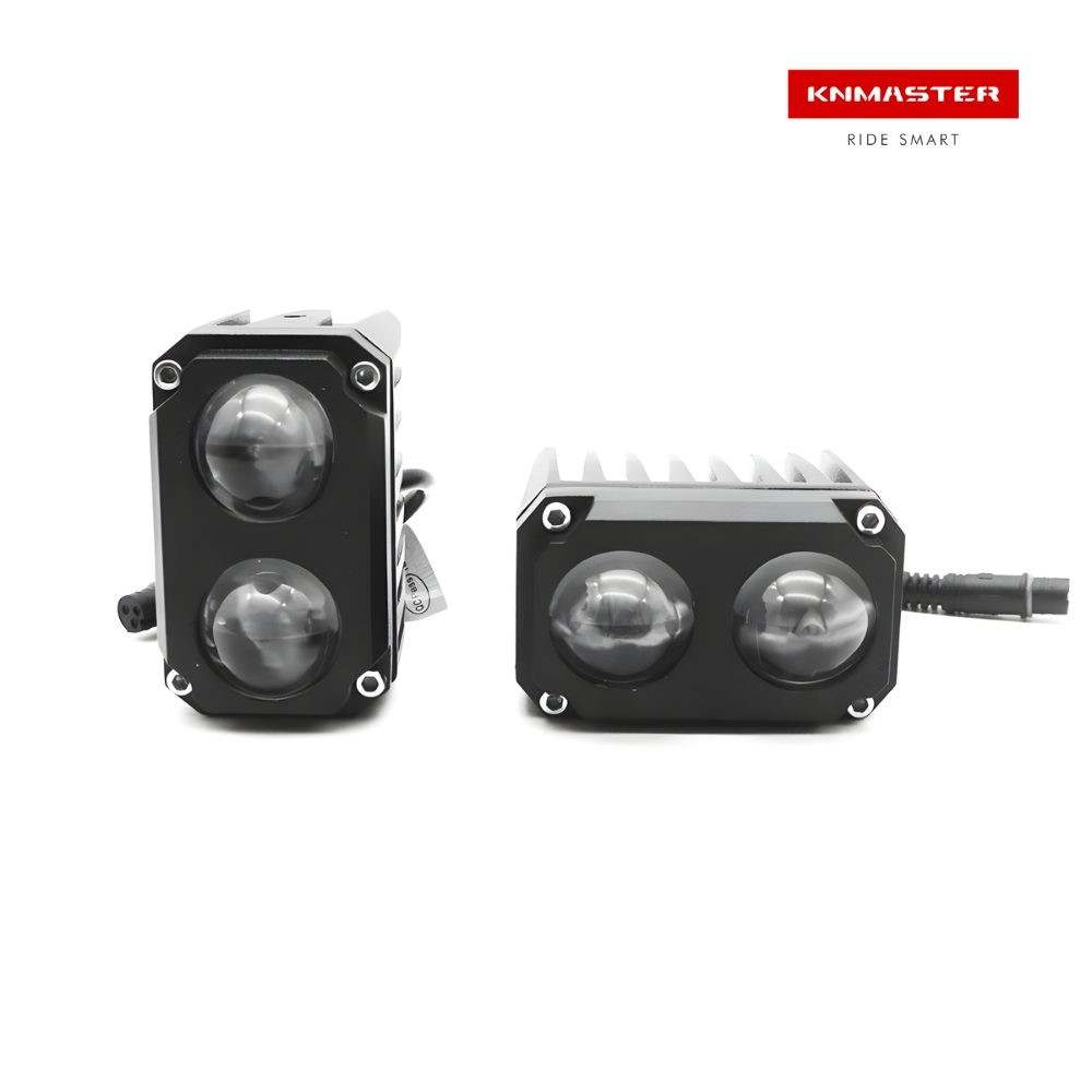 KNMASTER DUALGUN 29W MOTOSİKLET LED SİS FARI TAKIMI 
