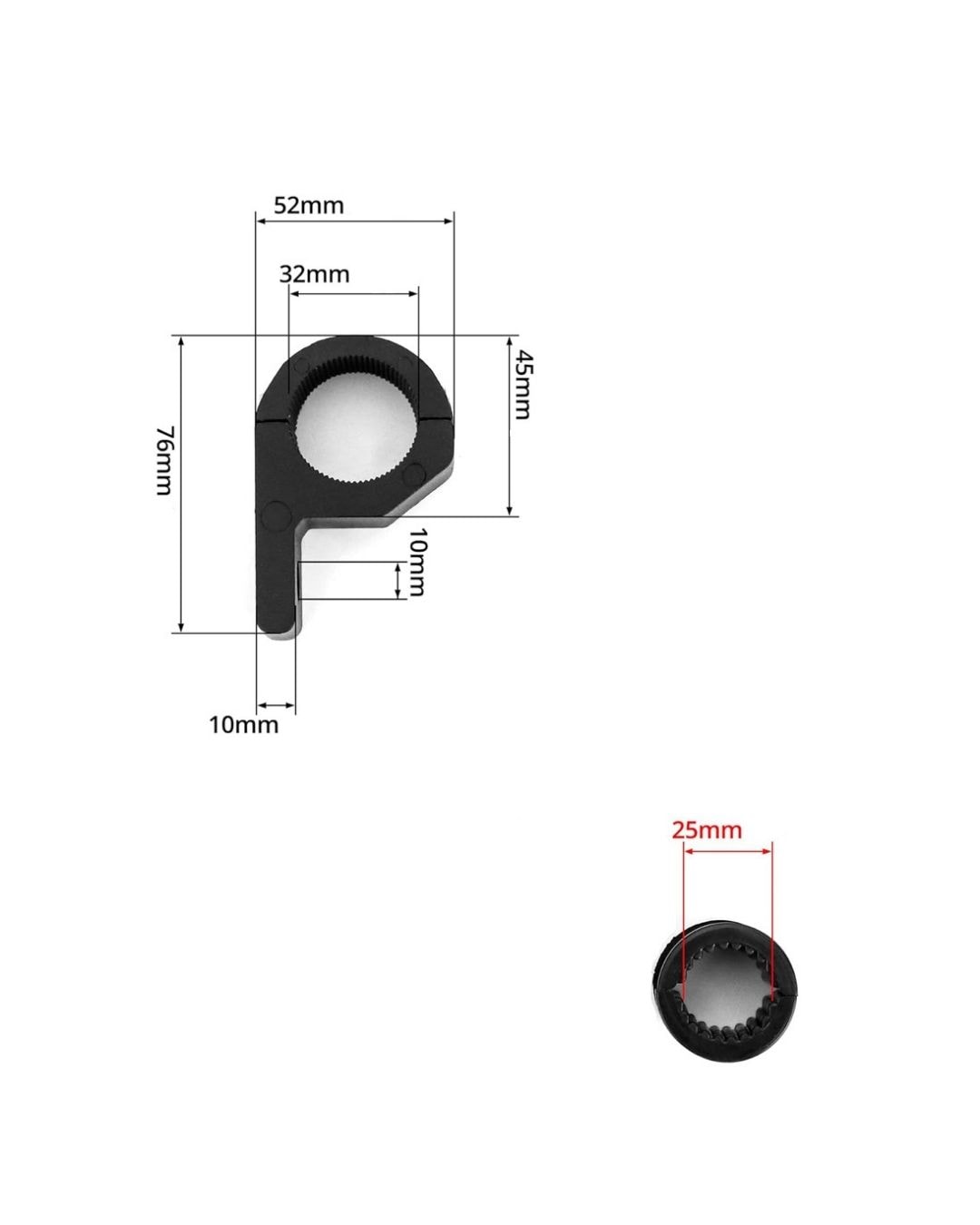 Knmaster MC-90 Sis Farı Montaj Ayağı Takımı