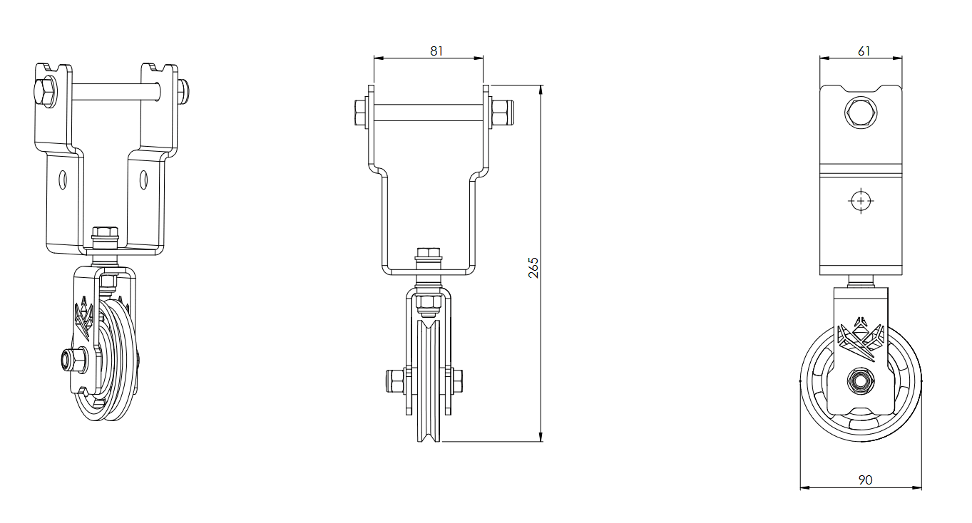 MIGHTY HOME PULLEY SYSTEM 