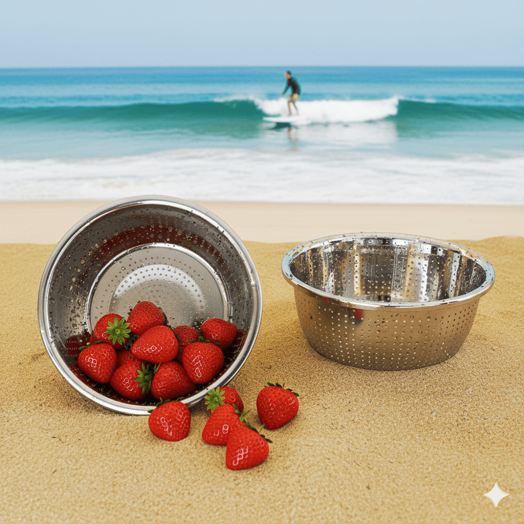 26 CM ÇELİK SÜZGEÇ KARGO DAHİL 