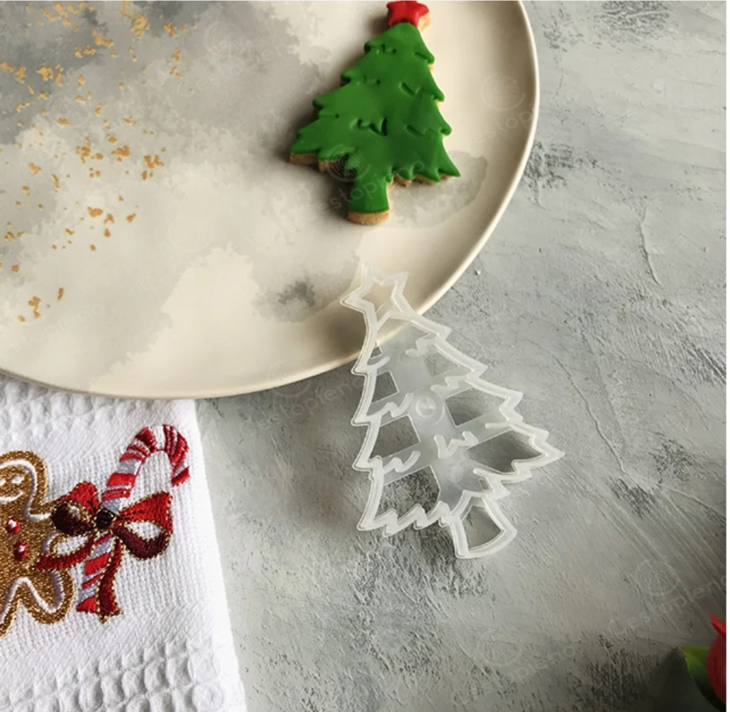 YILBAŞI ÇAM AĞACI KURABİYE KALIP