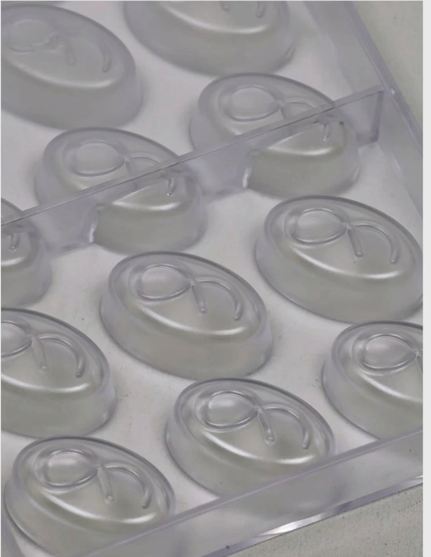 POLİKARBON OVAL ÇİKOLATA KALIBI KARGO DAHİL 