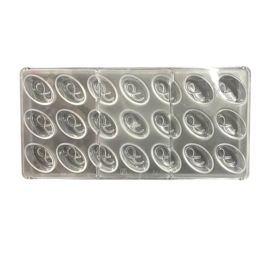 POLİKARBON OVAL ÇİKOLATA KALIBI KARGO DAHİL 