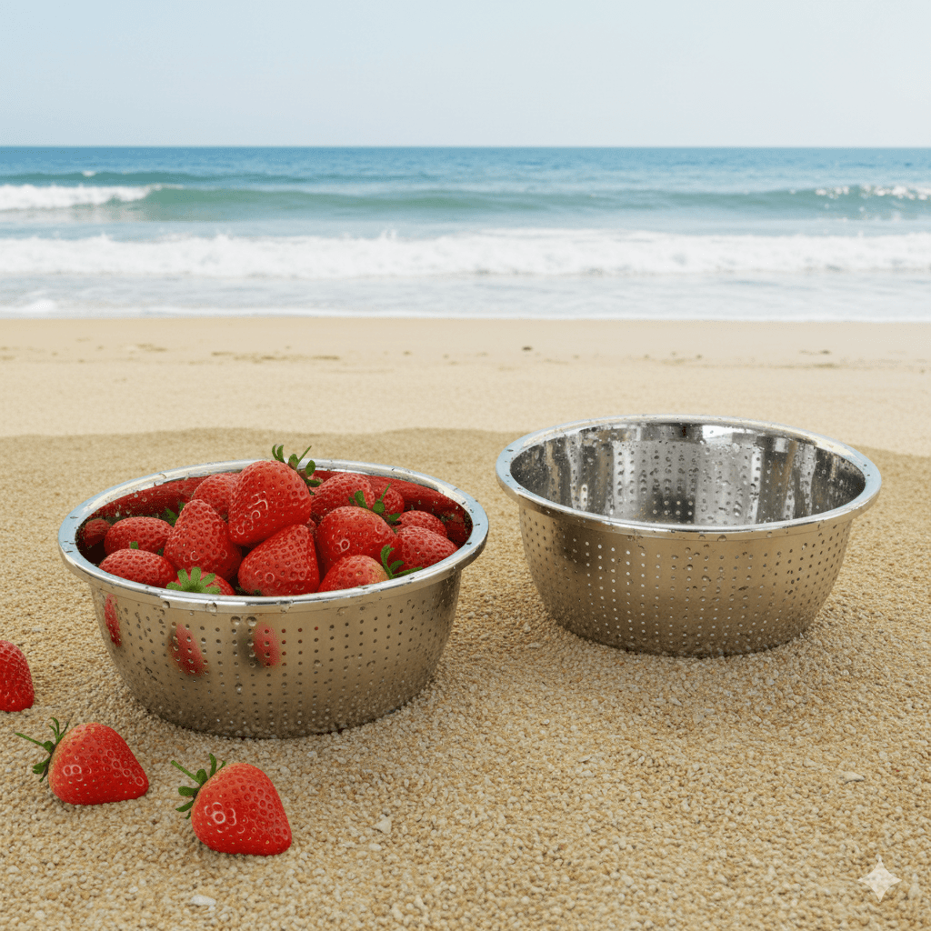 28 CM ÇELİK SÜZGEÇ KARGO DAHİL