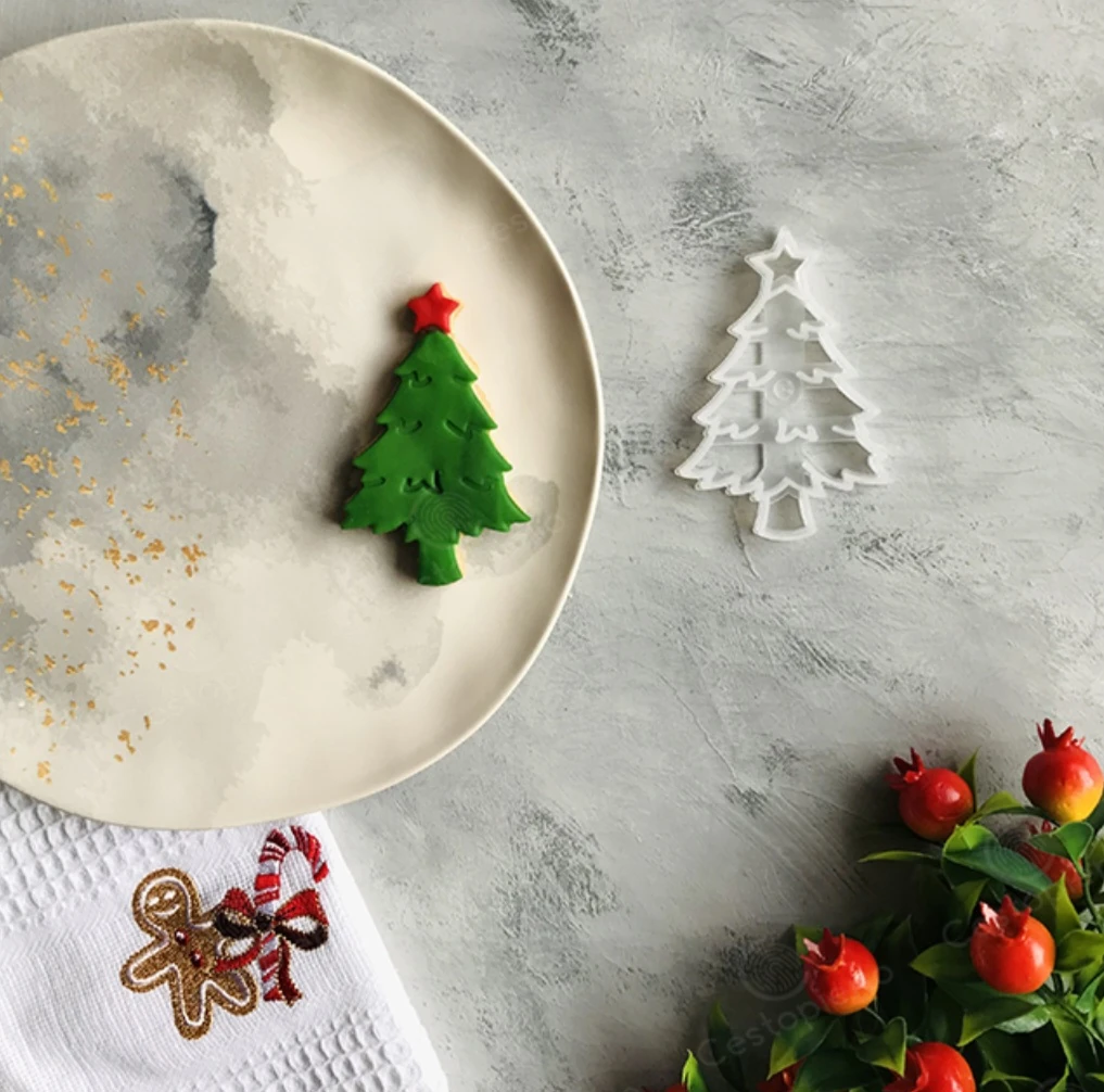 YILBAŞI ÇAM AĞACI KURABİYE KALIP