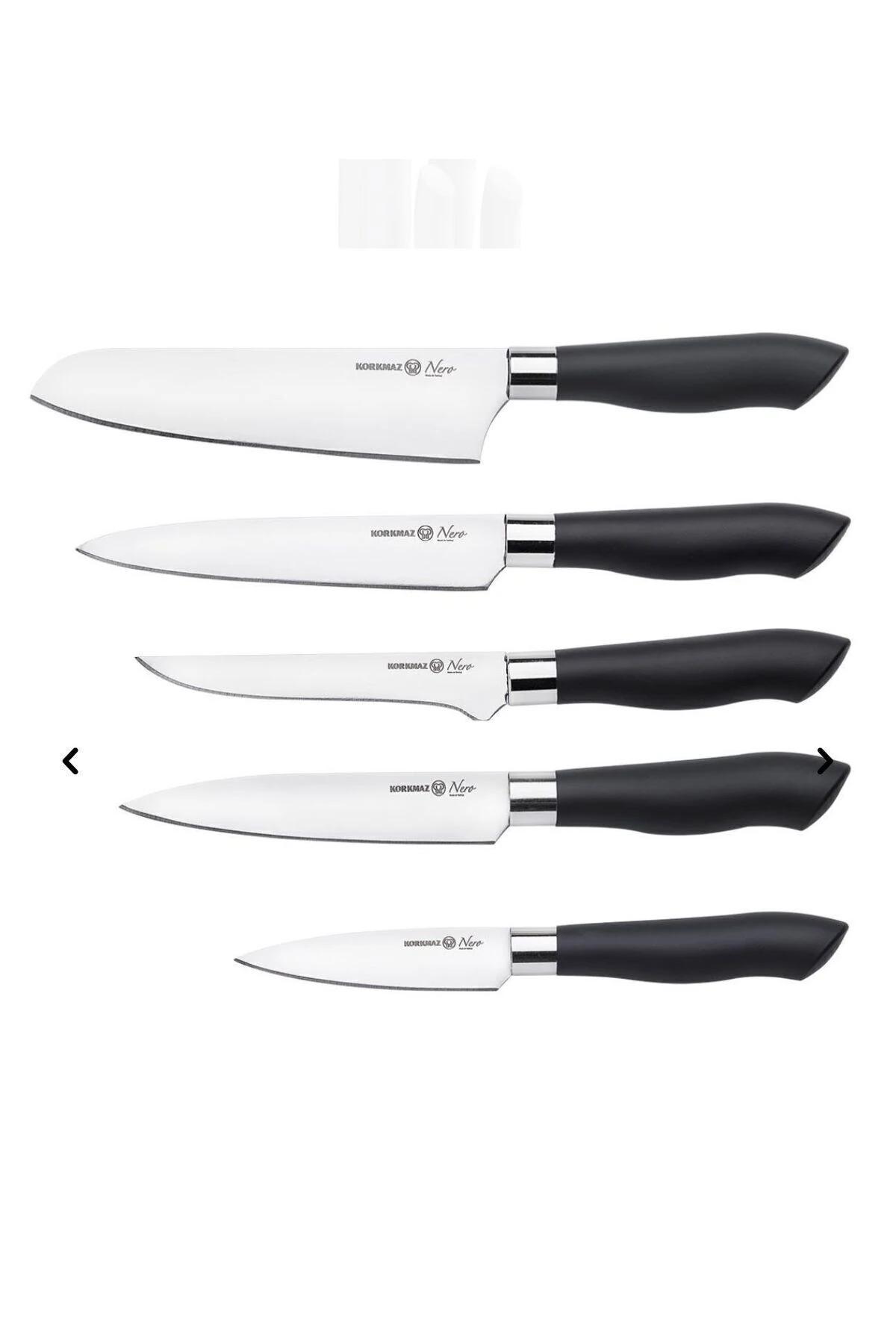 Nero 6 Parça Bıçak Seti Ahşap Standlı