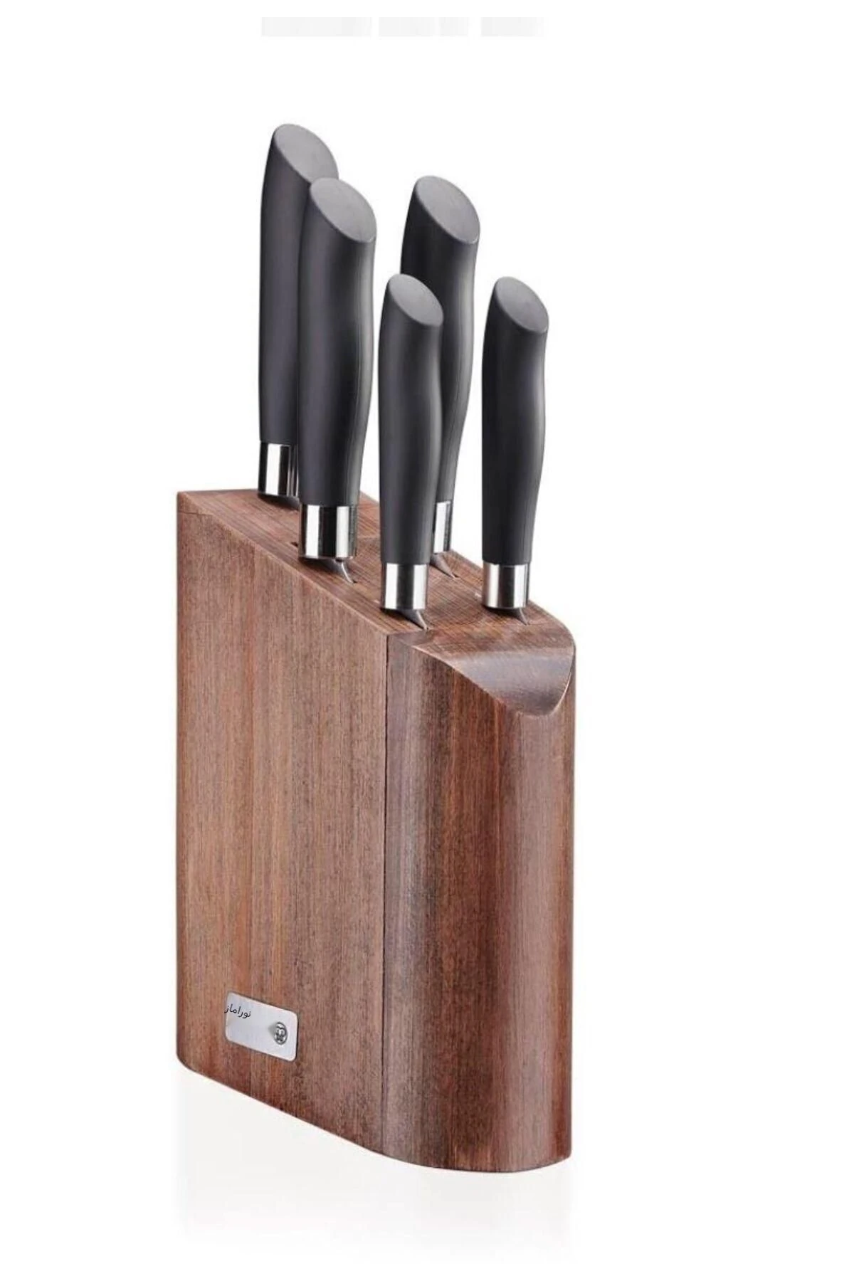 Nero 6 Parça Bıçak Seti Ahşap Standlı