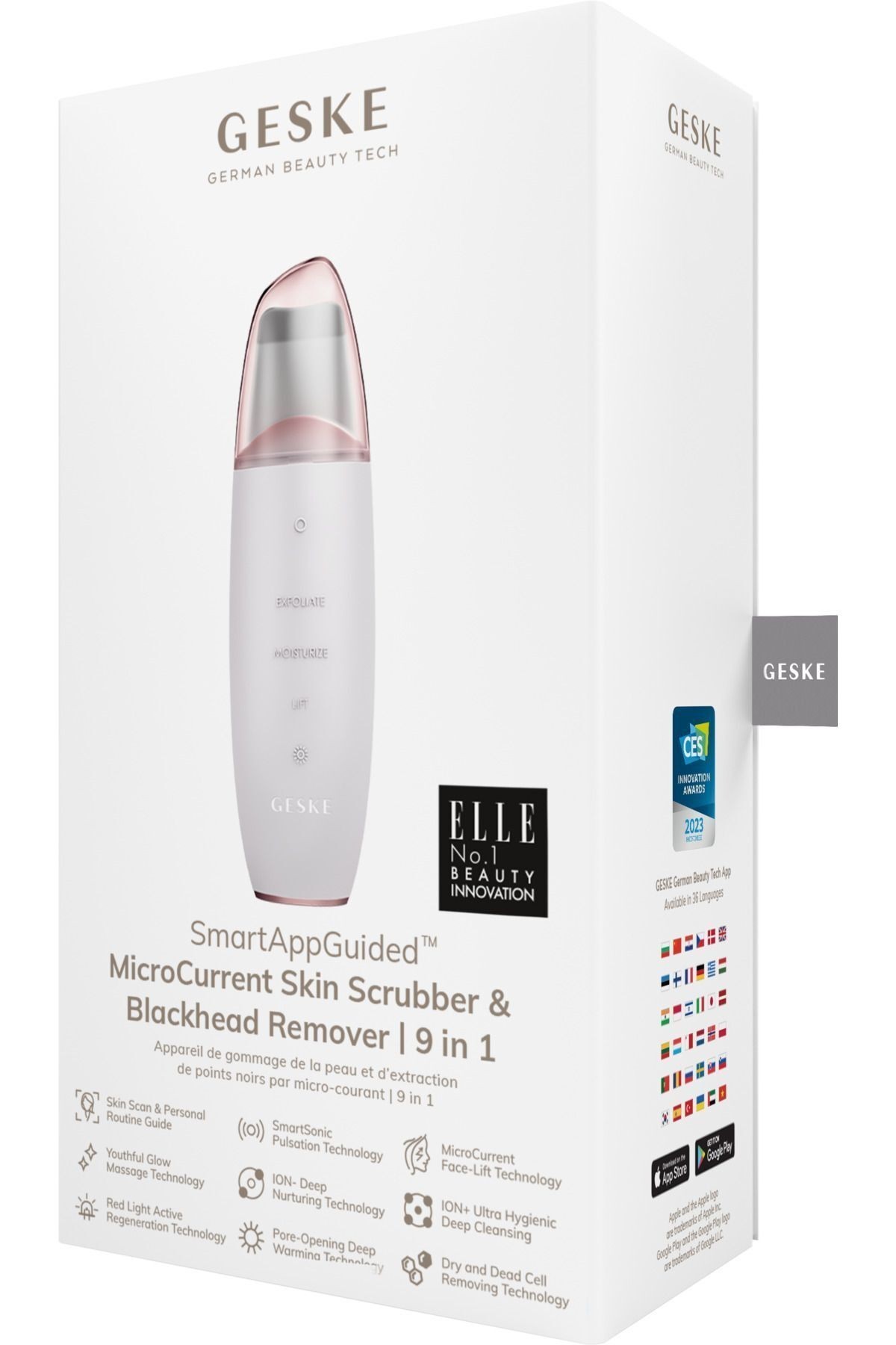 Mikro Akım Siyah Nokta Temizleme Cihazı | MicroCurrent Skin Scrubber & Blackhead Remover