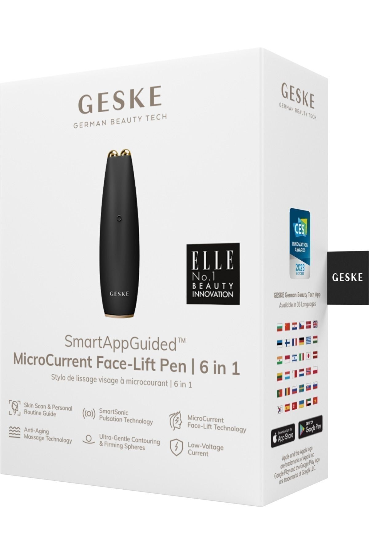 Titreşimli Mikro Akım Yüz Germe ve Sıkılaştırma Sağlayan Akıllı Kalem | MicroCurrent Face-Lift Pen