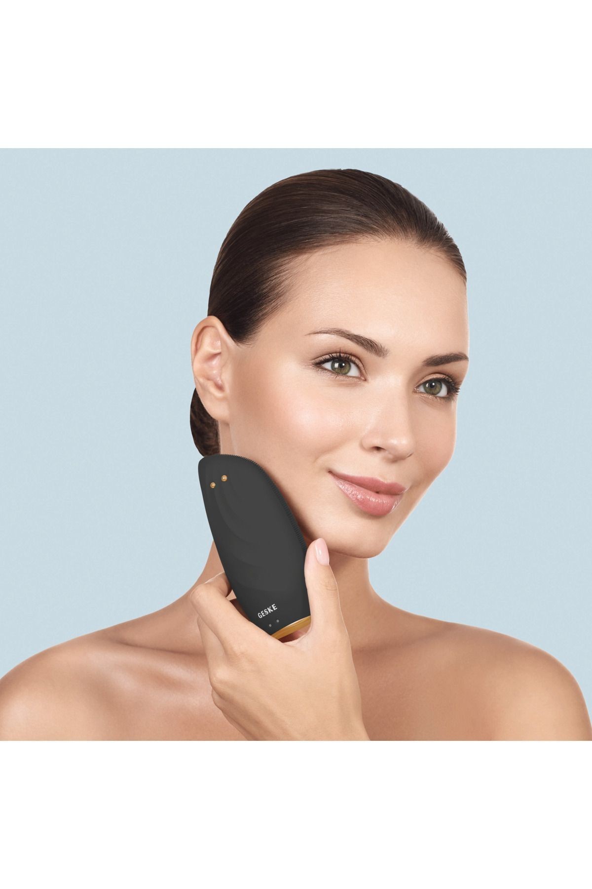 Mikro Akım Termal Yüz Temizleme ve Cilt Sıkılaştırıcı Cihaz  | Sonic Thermo Facial Brush Face-Lifter