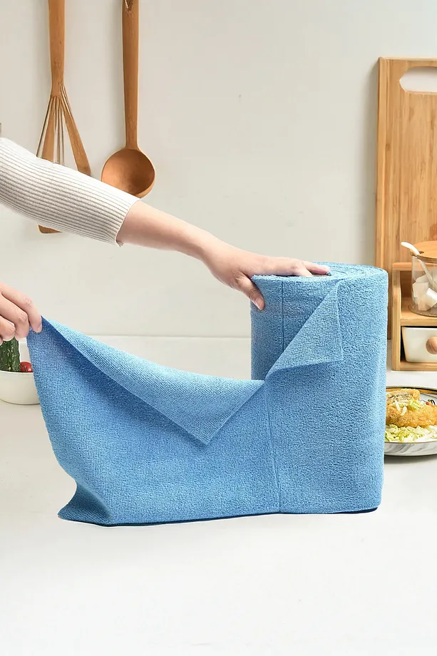 25 Adet Mikrofiber Leke Tutmayan Genel Temizlik Bezi - Kokusuz Kopart Kullan Bez