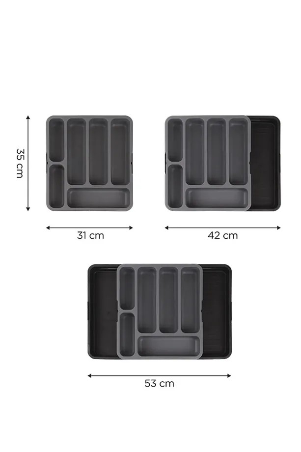 Çekmece İçi Açılır Kapanır Sürgülü Bulaşık 35cm - Kurutma Sepeti