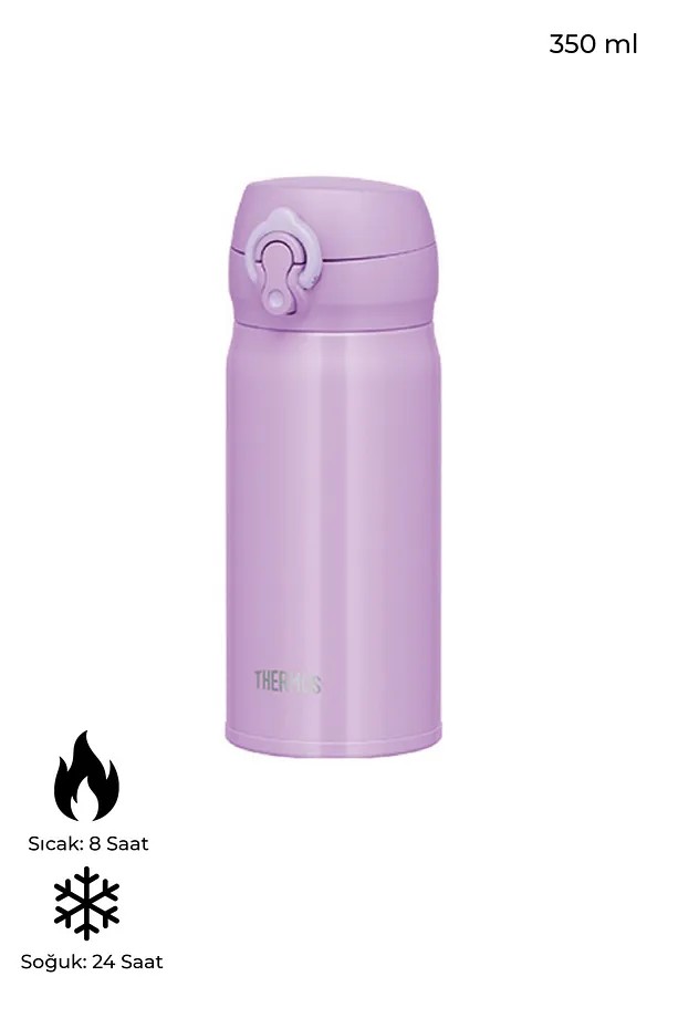 350 ml Vakumlu Çelik Termos – Hafif Kompakt Sızdırmaz Kolay Açılır Kapaklı Mug