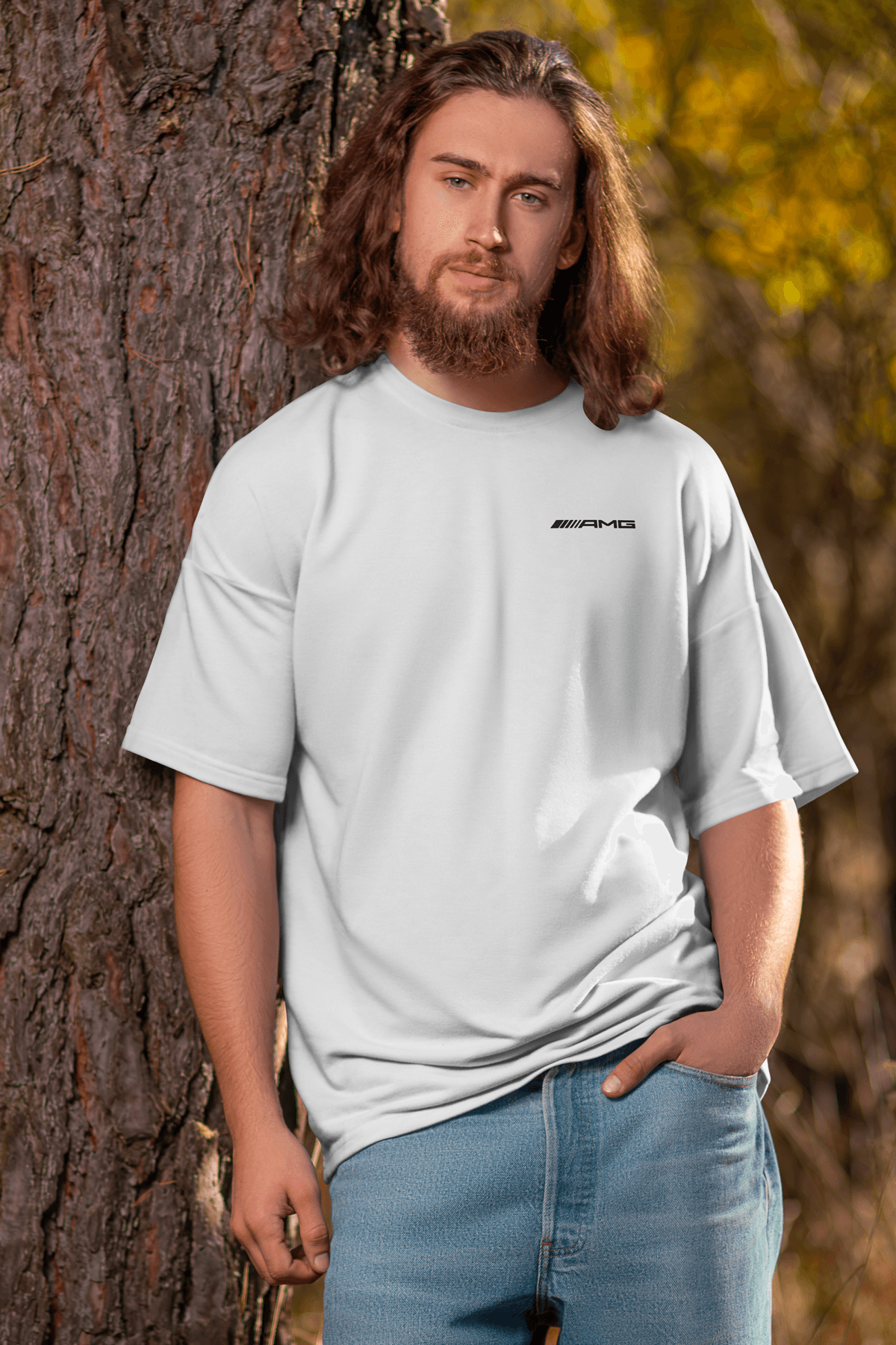 Unisex Mercedes G63 Amg Baskılı Tshirt
