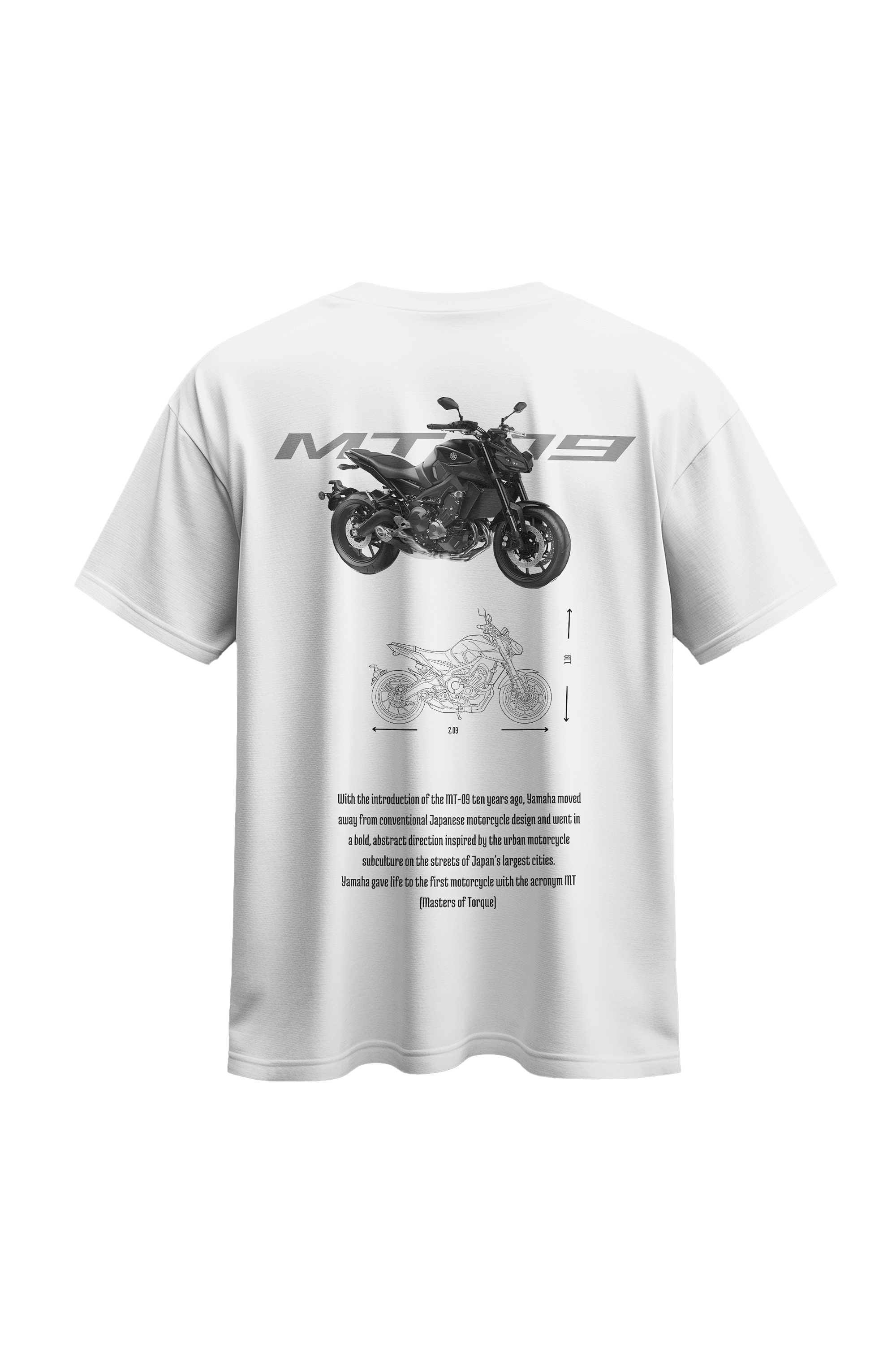 KAWASAKI H2R Baskılı Pamuklu T-shirt ( Oversize )
