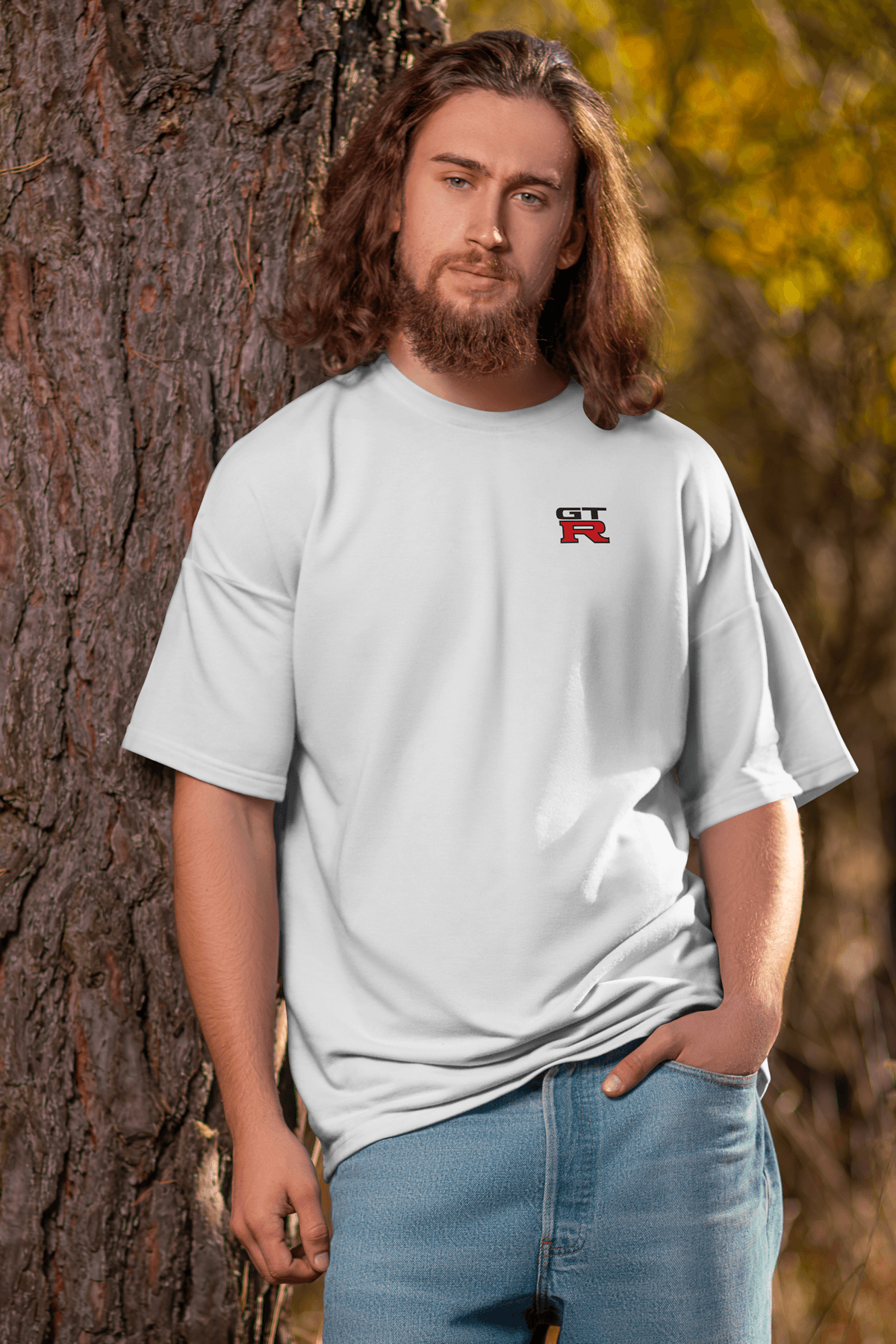 Unisex Nissan GTR Baskılı Tshirt