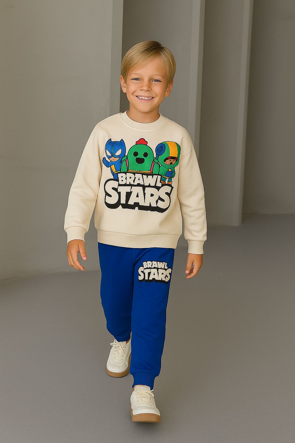 Brawl Stars Erkek Çocuk Eşofman Takım - 3/10 Yaş - 31515