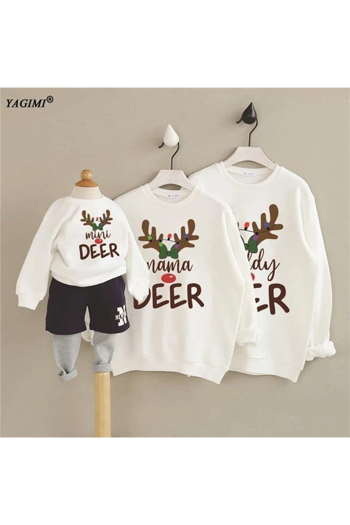 Aile Yılbaşı Kombin Sweat Yeniyıl (ADET FİYATIDIR)