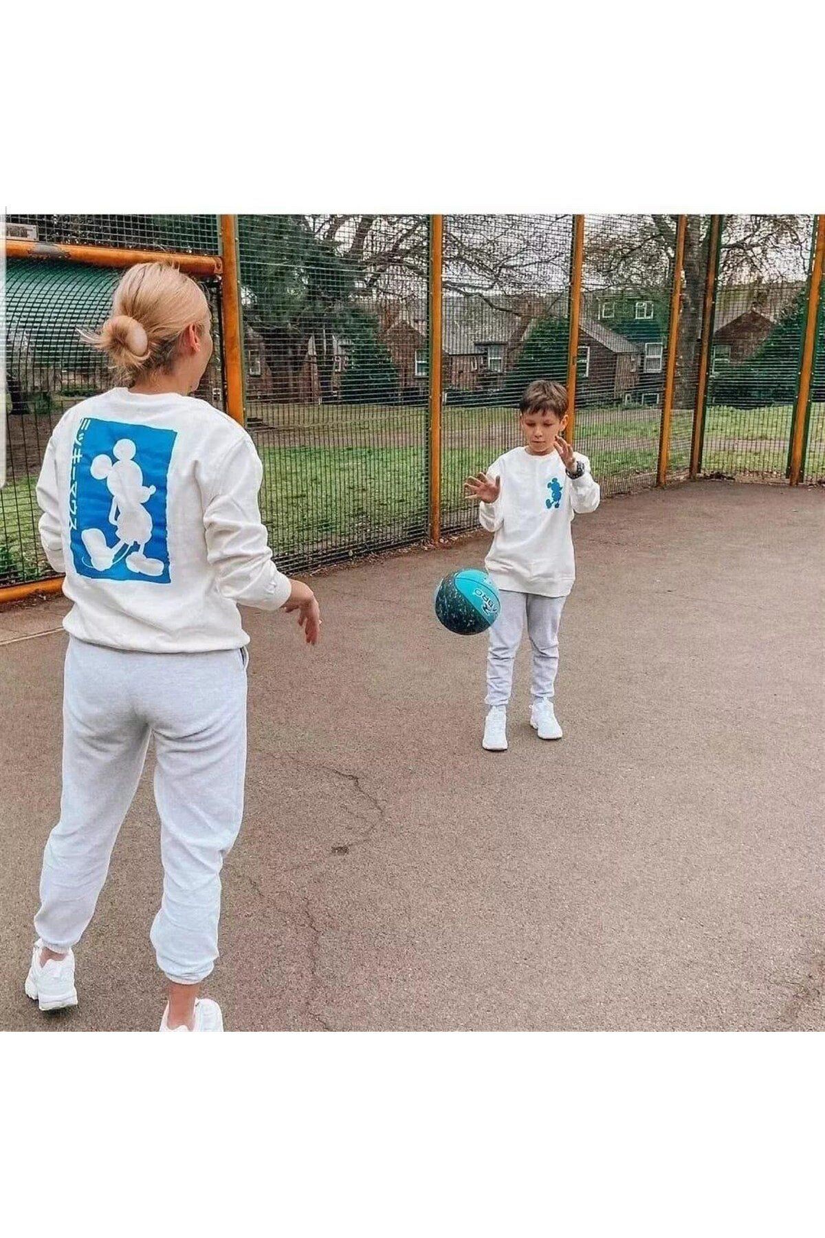Anne Oğul Sweat Kombini