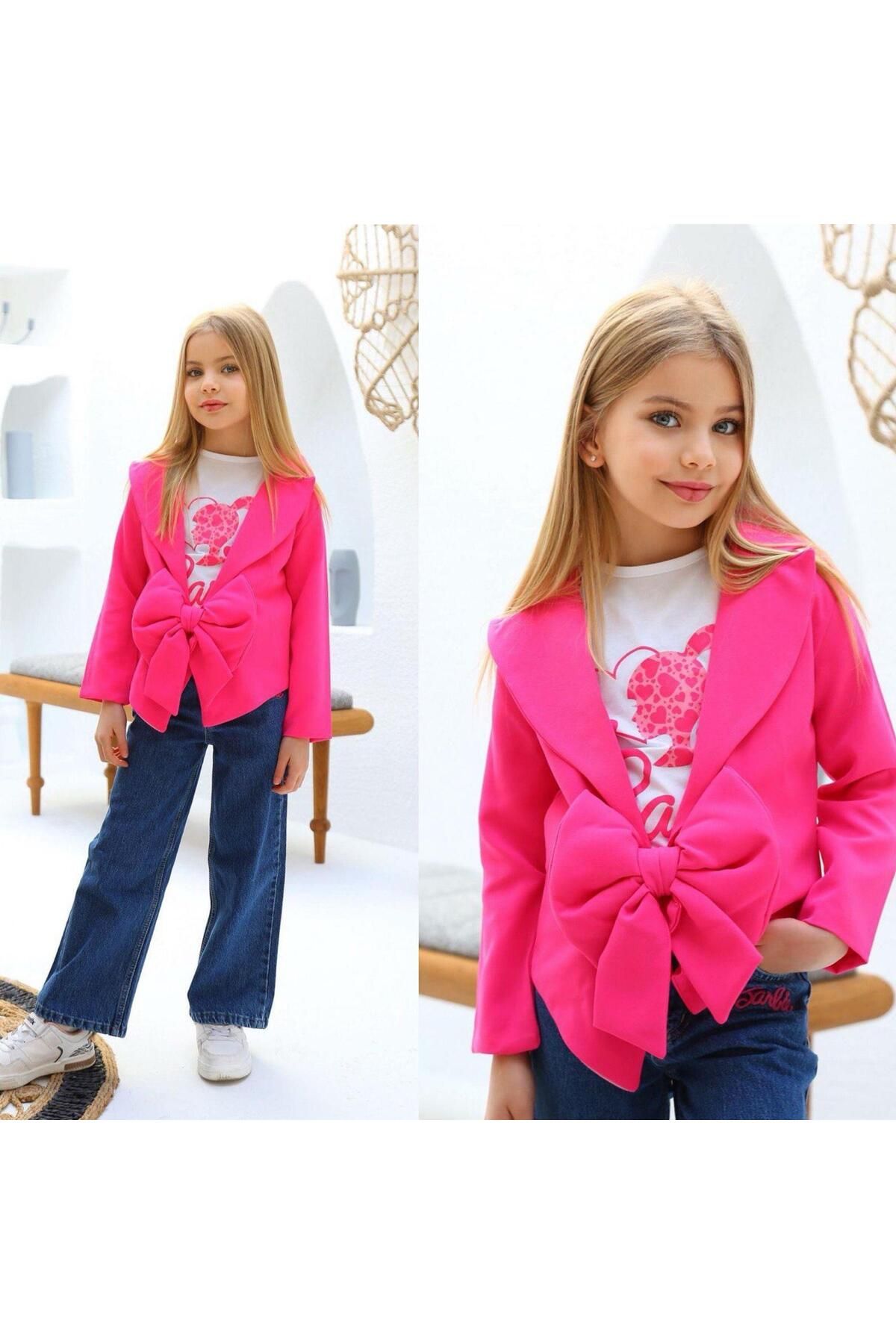 Kız Çocuk Pink Love Takım