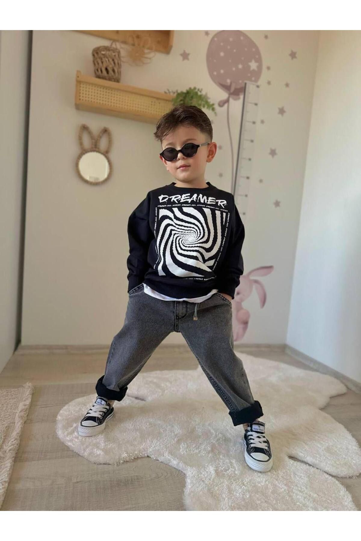 Erkek Çocuk Kotlu Tarz Takım