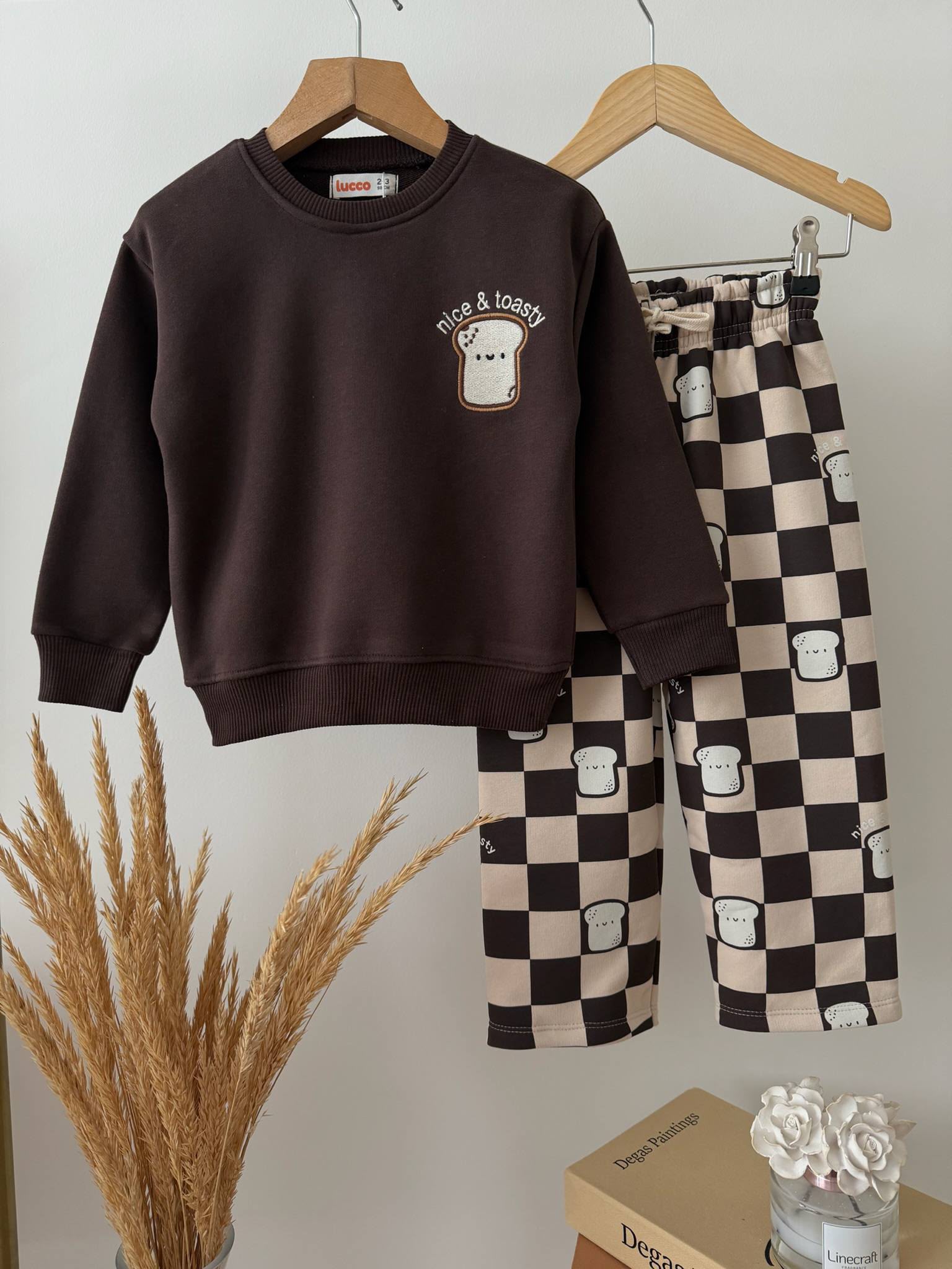 Toasty Kareli Çocuk Eşofman Takımı - 2/8 Yaş - 31922