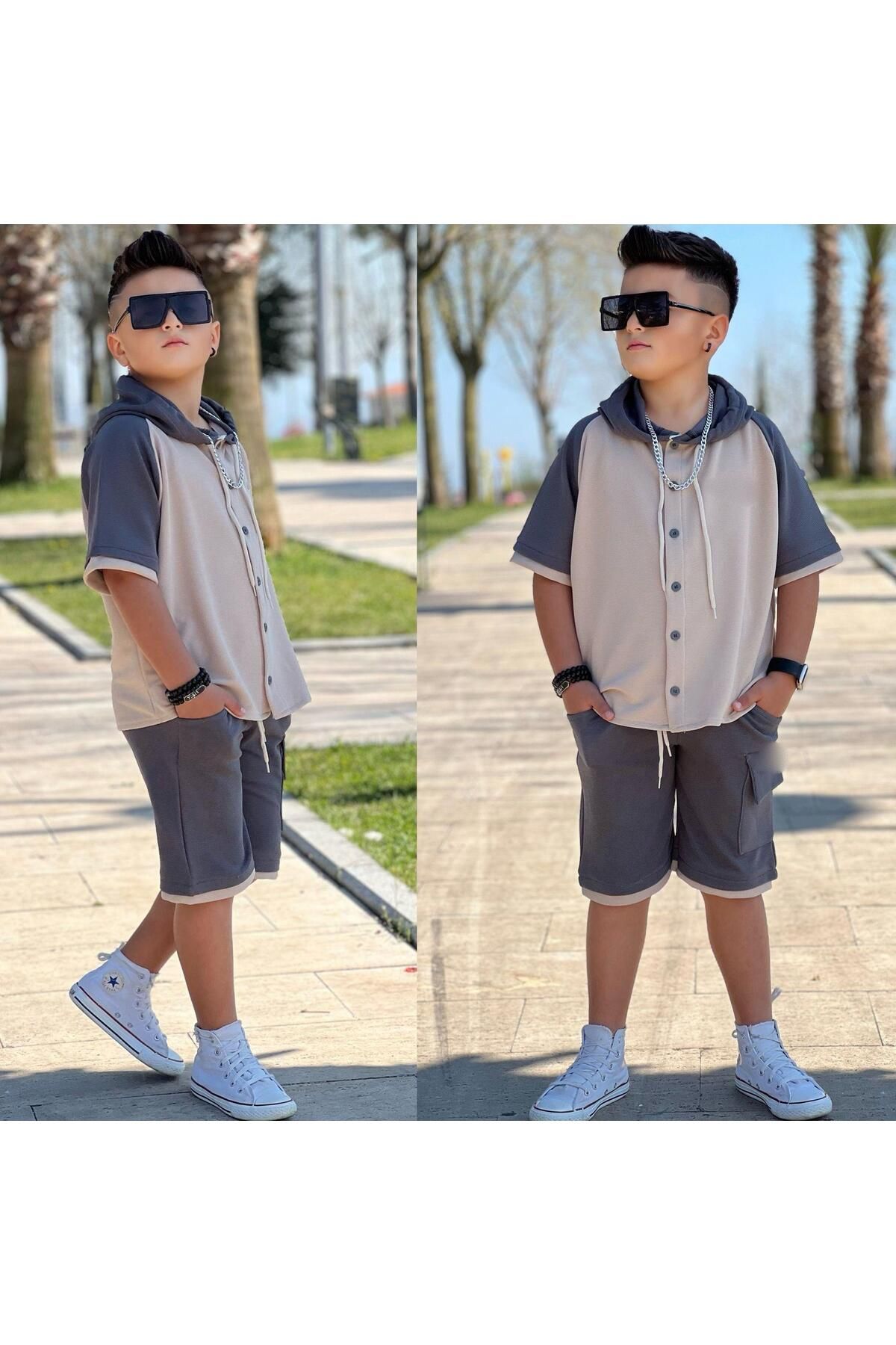 Yeni Sezon Şortlu Tarz Takım