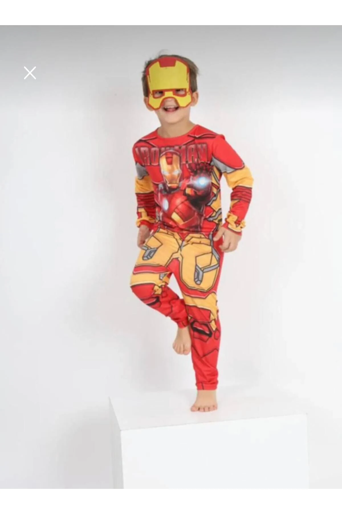 İronman Maskeli Çocuk Kostümü
