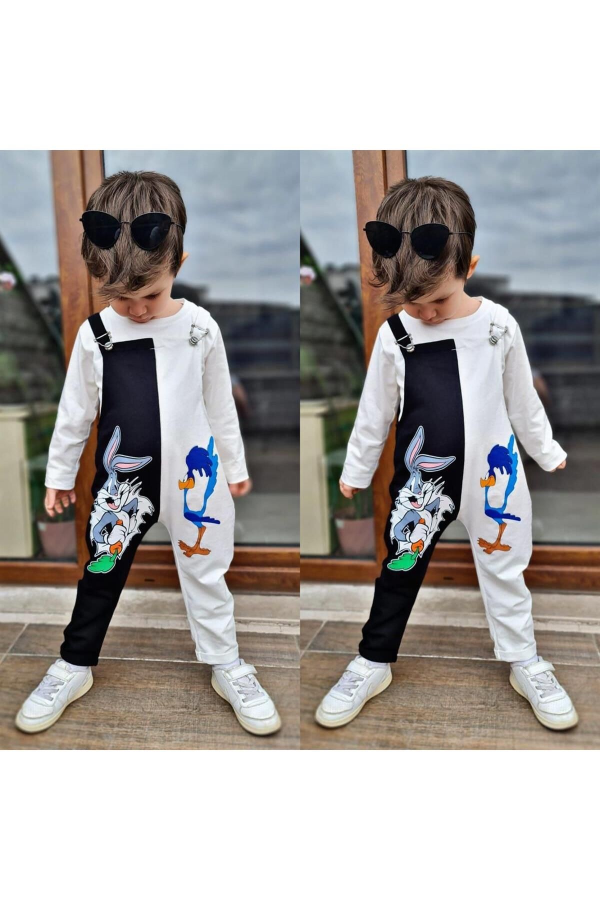 Unisex Slopet Bunny Süper Kahraman Detaylı Takım