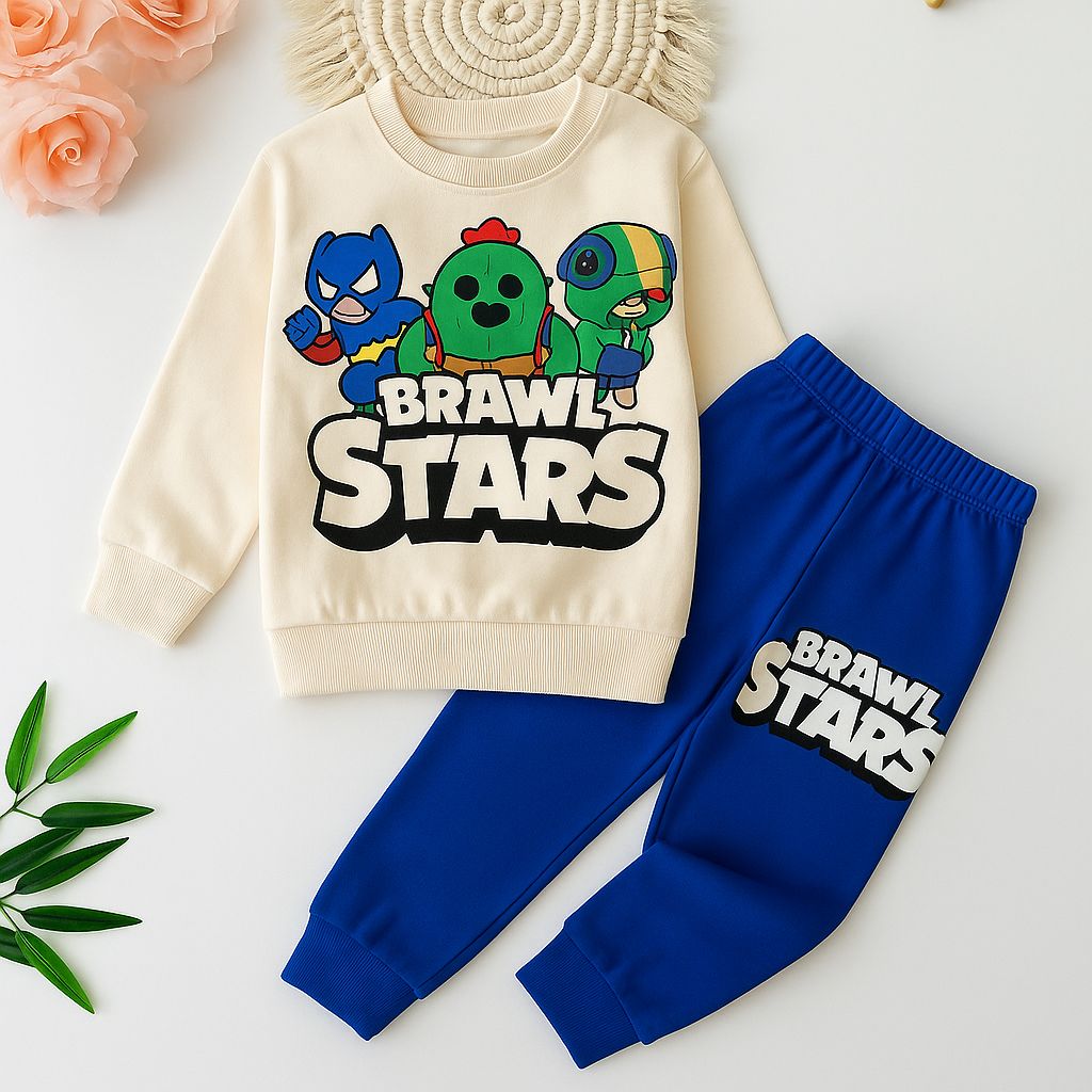 Brawl Stars Erkek Çocuk Eşofman Takım - 3/10 Yaş - 31515