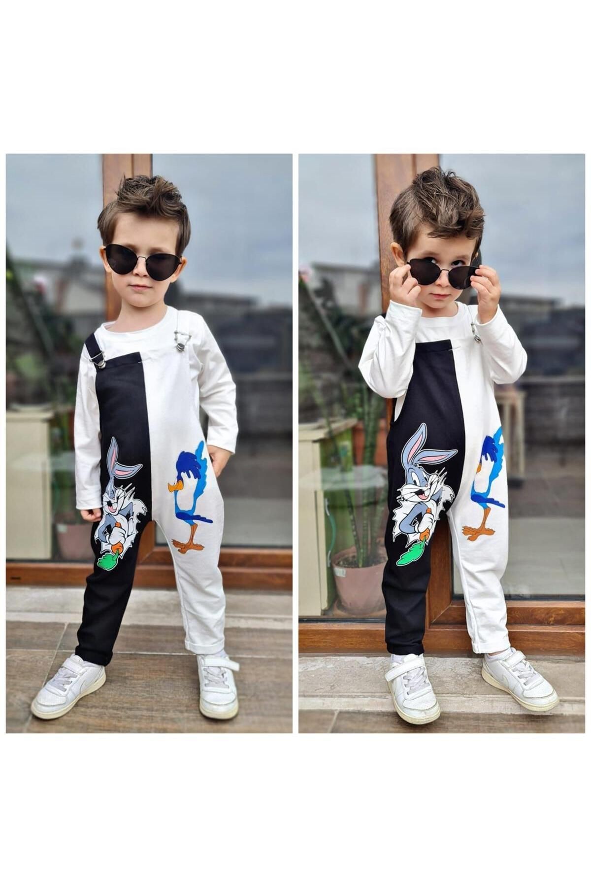 Unisex Slopet Bunny Süper Kahraman Detaylı Takım