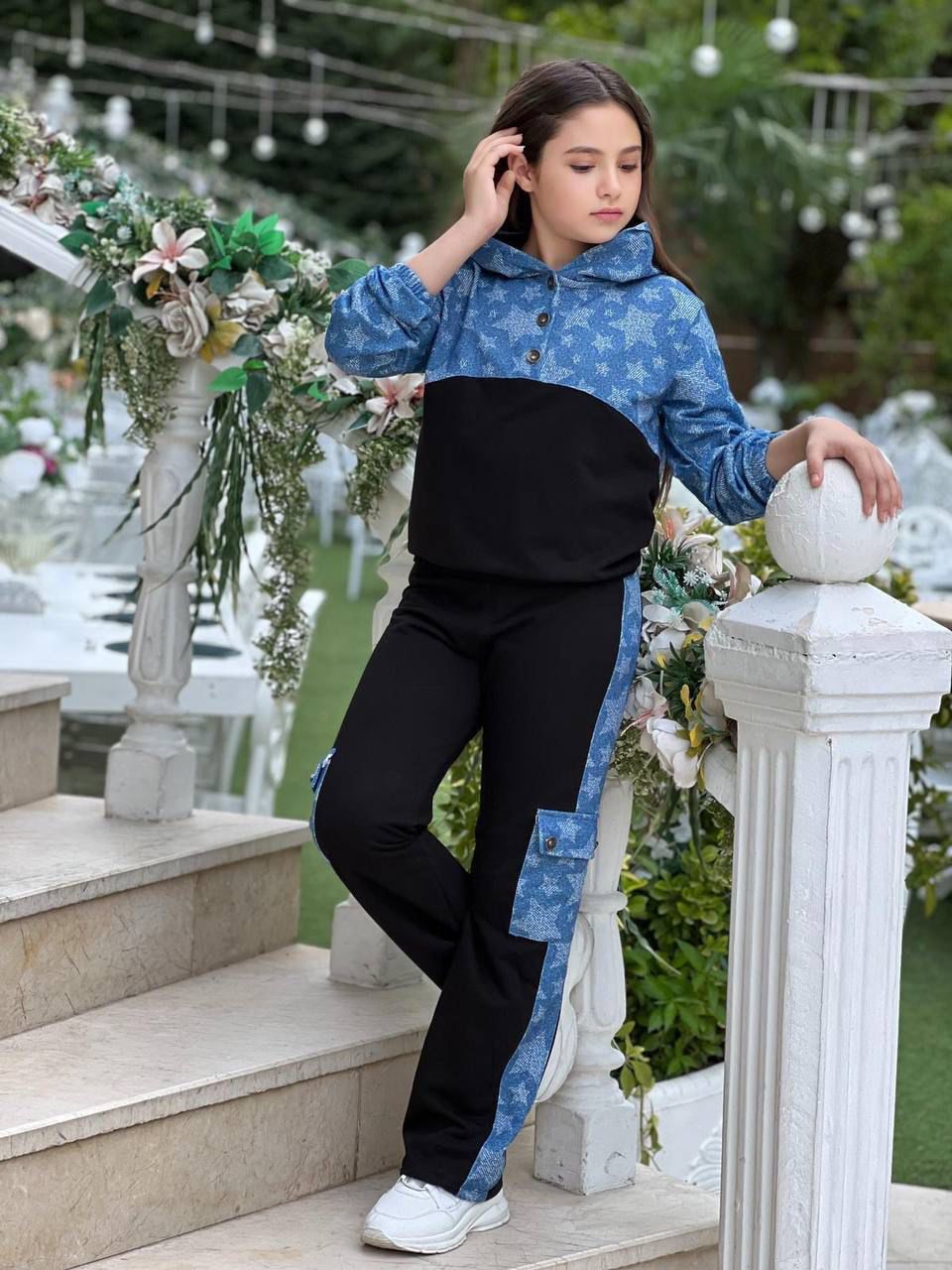 Denim Star Style Kız Çocuk 2'li Takım - 3/12 Yaş - 31518