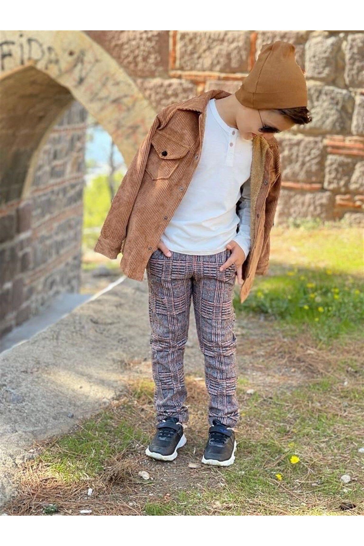 Kadife Peluş Kaplamalı 4 Parça Set