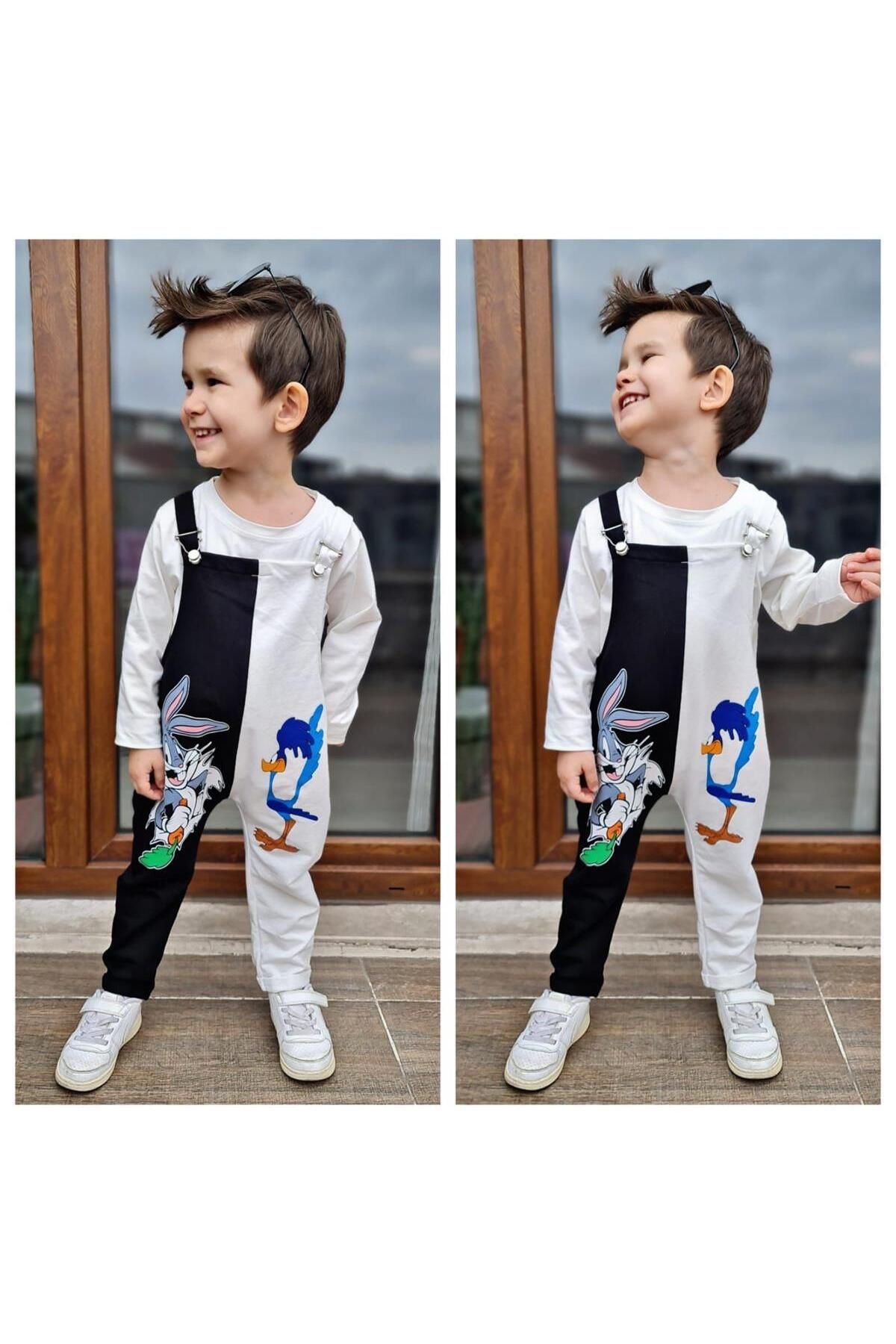 Unisex Slopet Bunny Süper Kahraman Detaylı Takım
