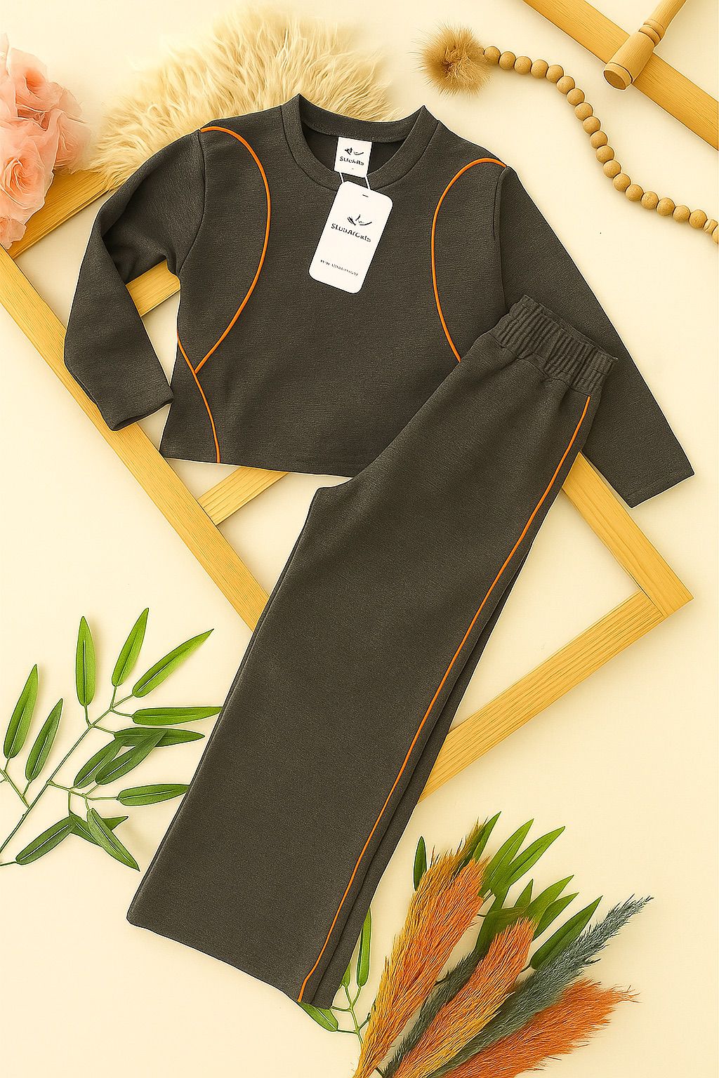 Kız Çocuk Oversize Tarz Takım - 6/15 Yaş - 31544