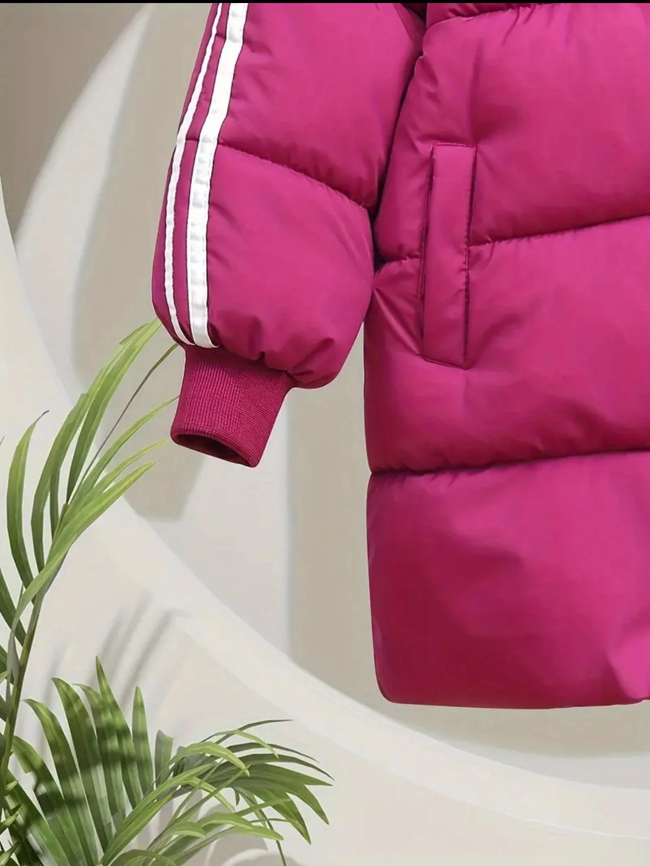 Kız Çocuk Kapüşonlu Şişme Mont - 7/14 Yaş - 31482