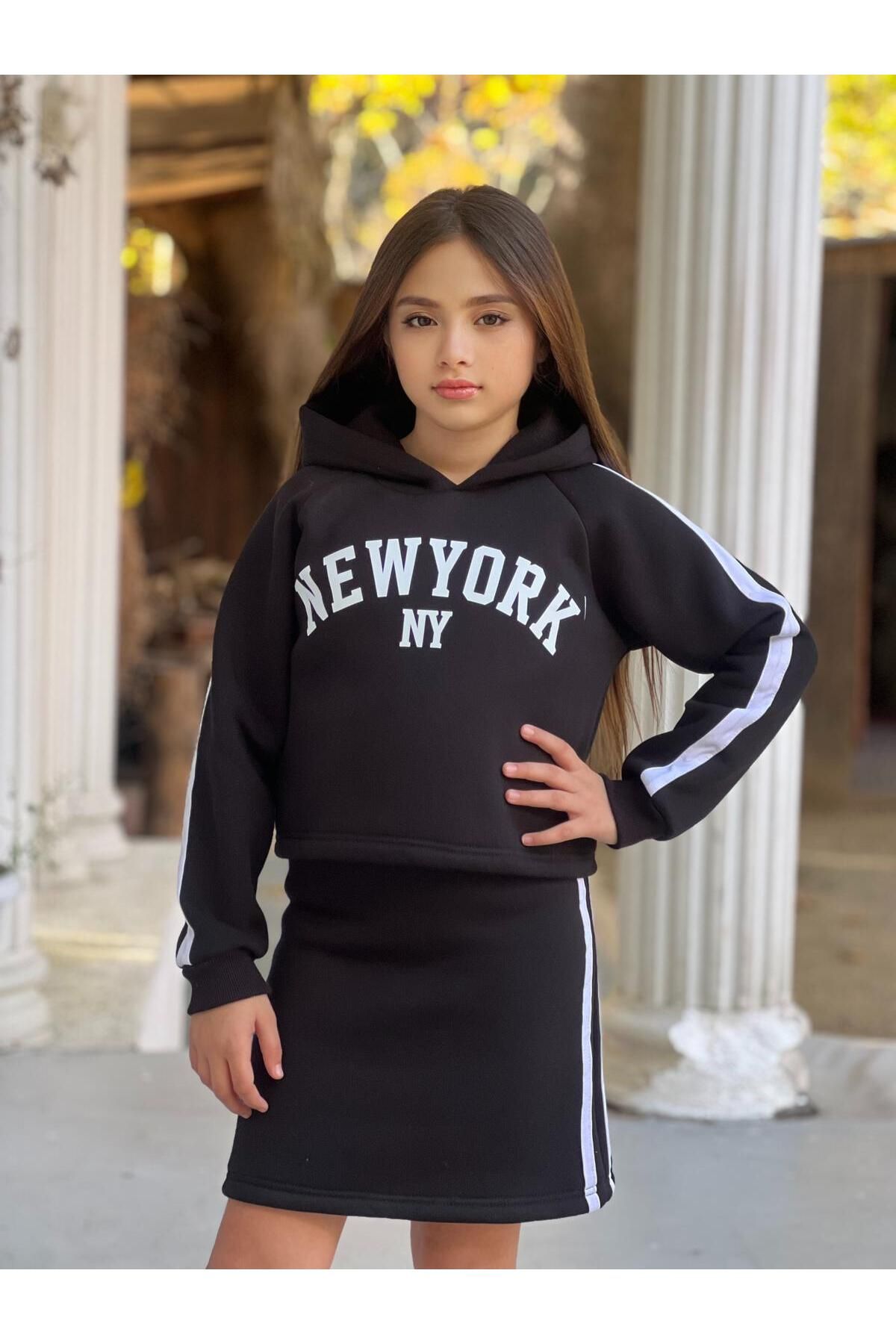 Kız Çocuk İkili New York Elbise